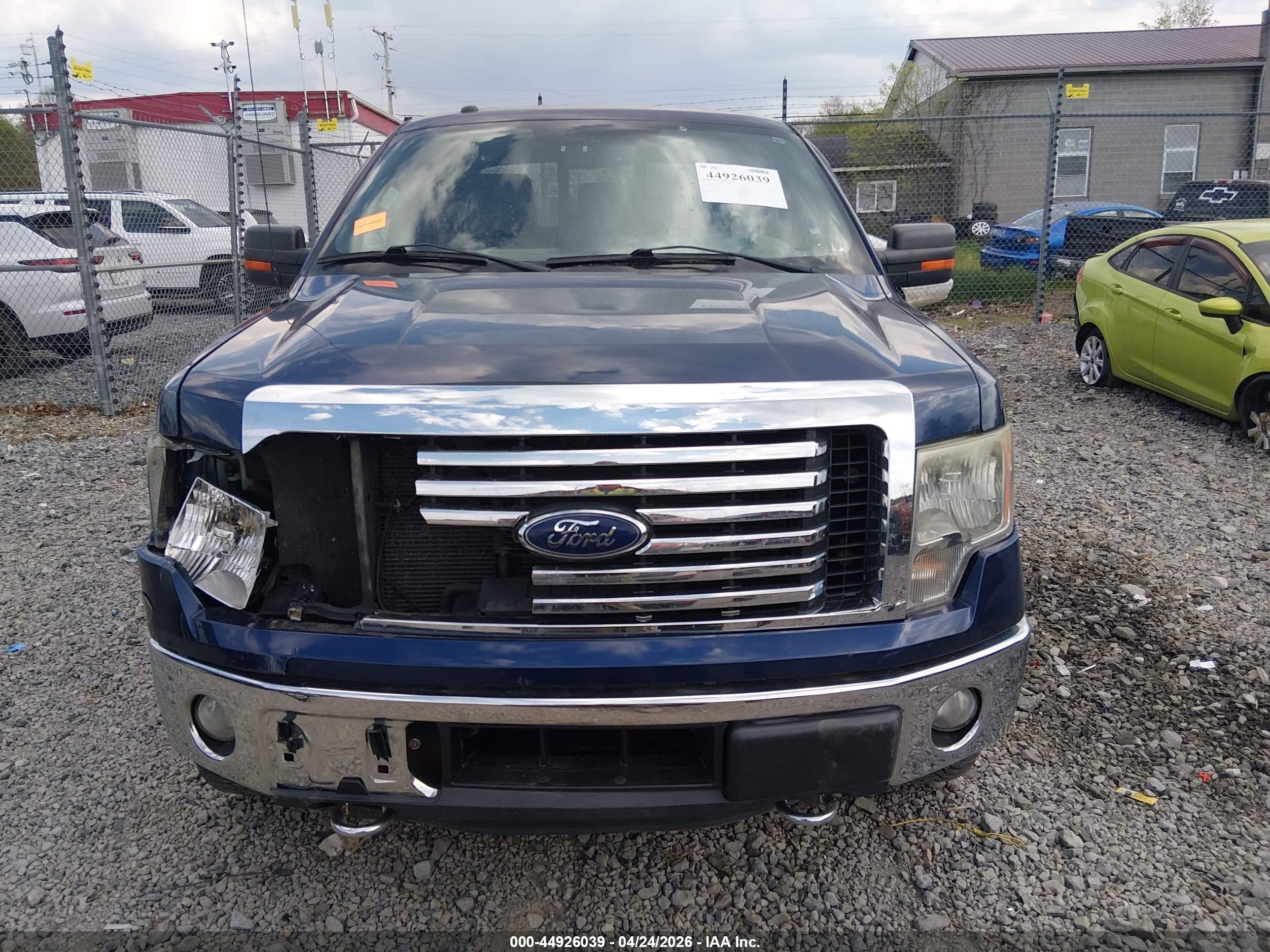 2012 Ford F-150 Xlt Blue vin: 1FTFX1ET7CFC73159