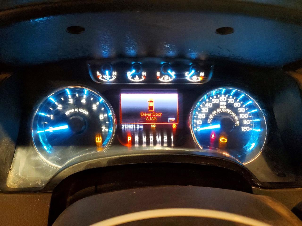 2012 Ford F150 Super Cab Blue vin: 1FTFX1ET7CKD67727