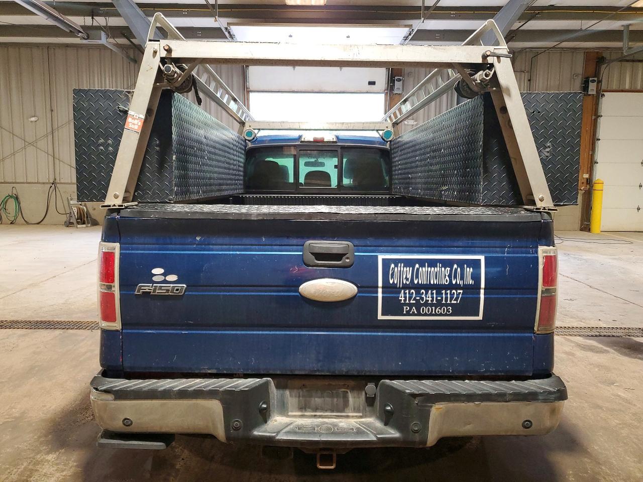 2012 Ford F150 Super Cab Blue vin: 1FTFX1ET7CKD67727