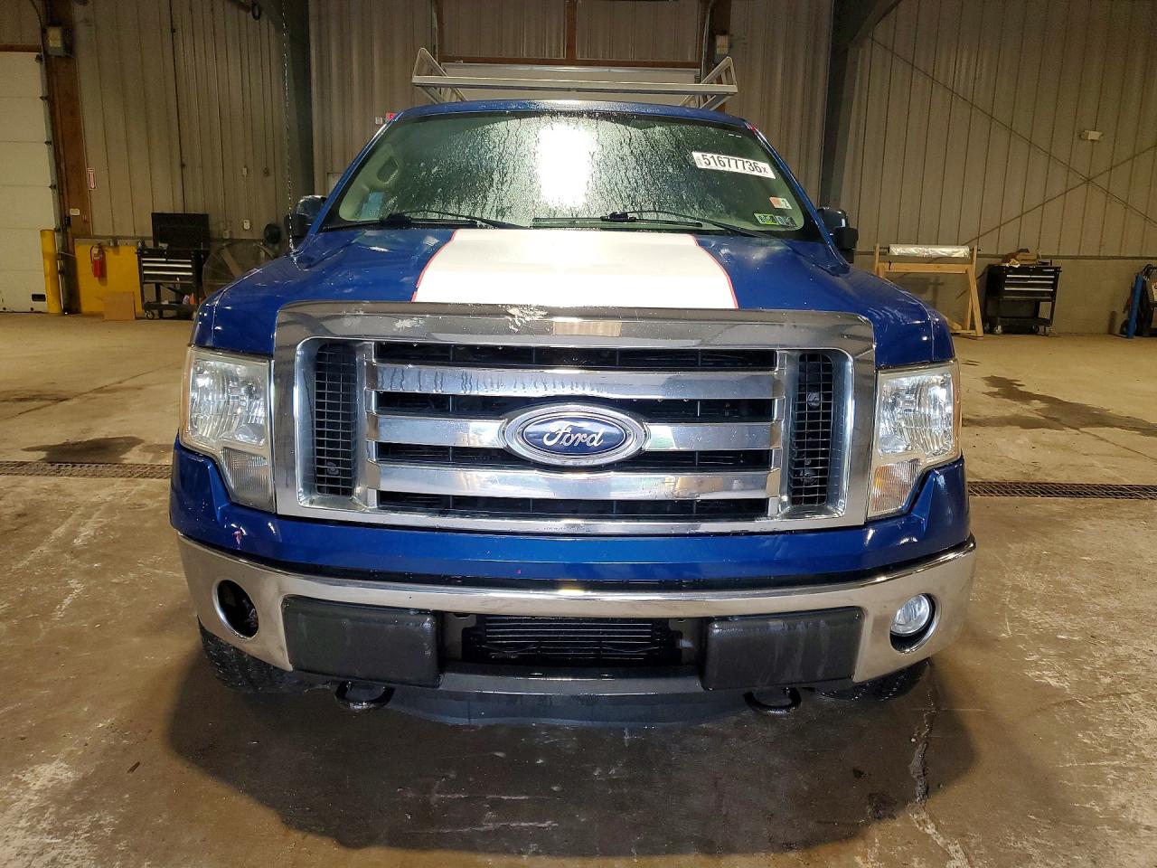 2012 Ford F150 Super Cab Blue vin: 1FTFX1ET7CKD67727