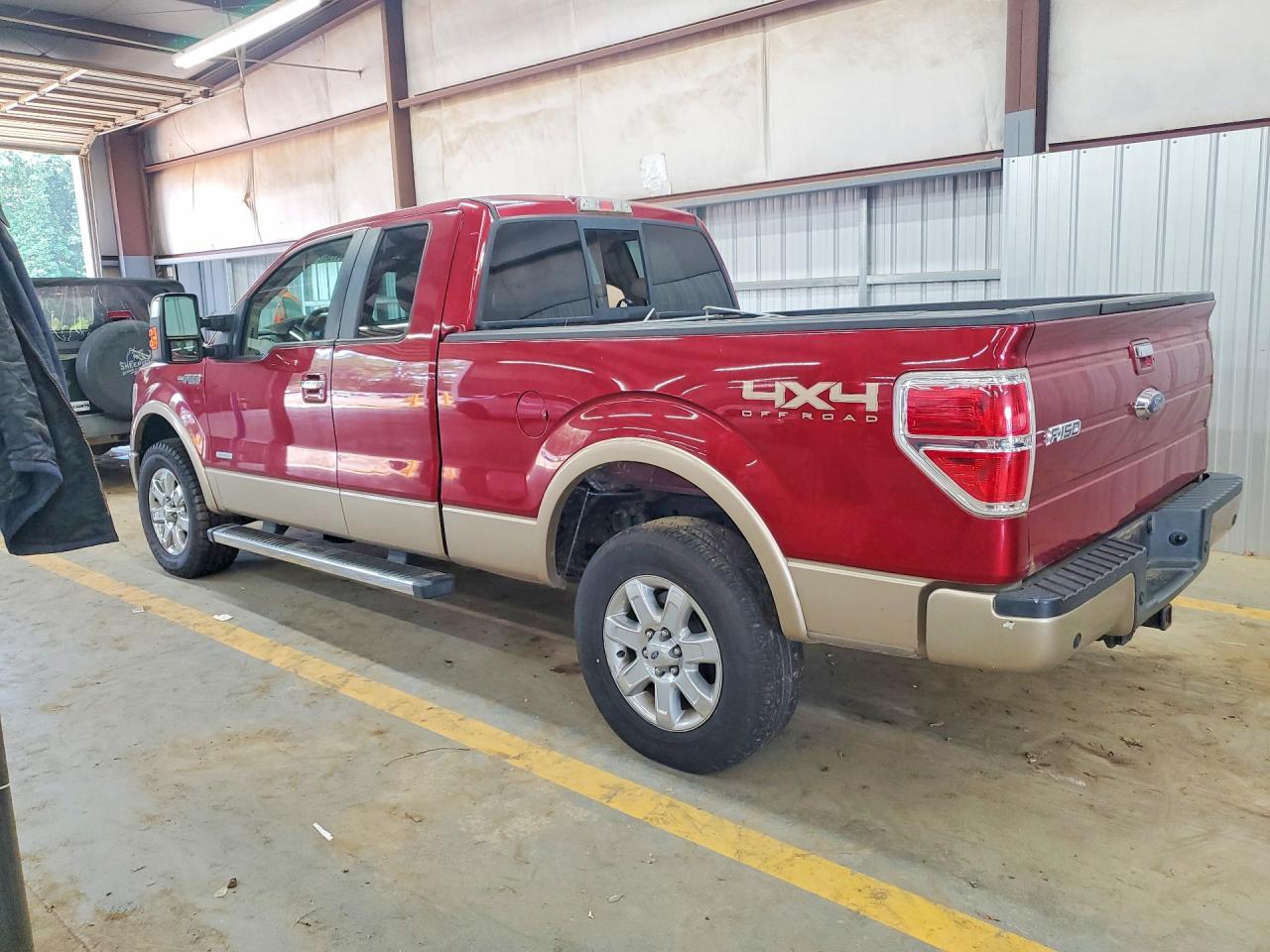 2014 Ford F150 Super Cab Темно-бордовый vin: 1FTFX1ET7EKD41891