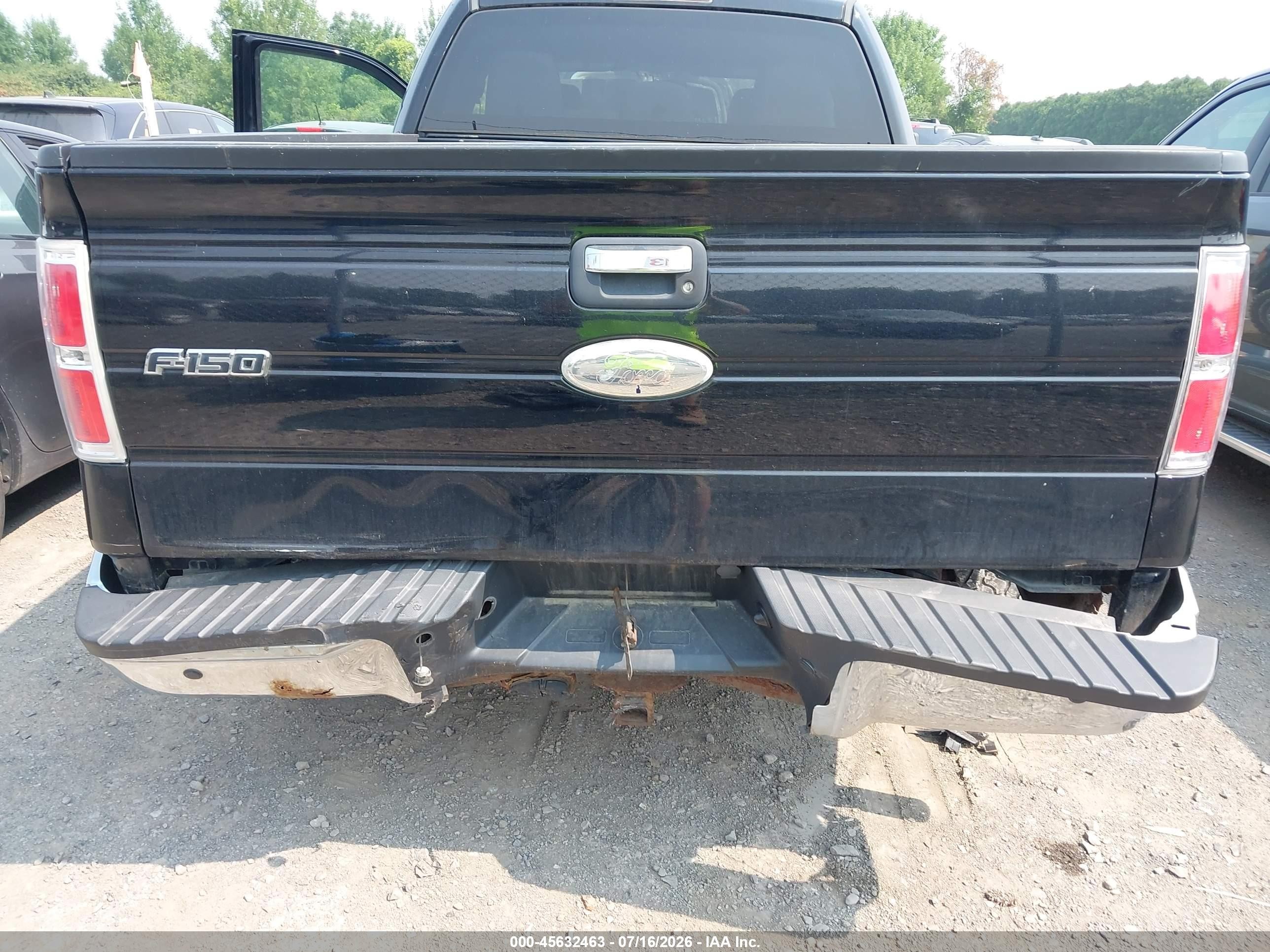 2011 Ford F-150 Xlt Black vin: 1FTFX1ET8BFD05440