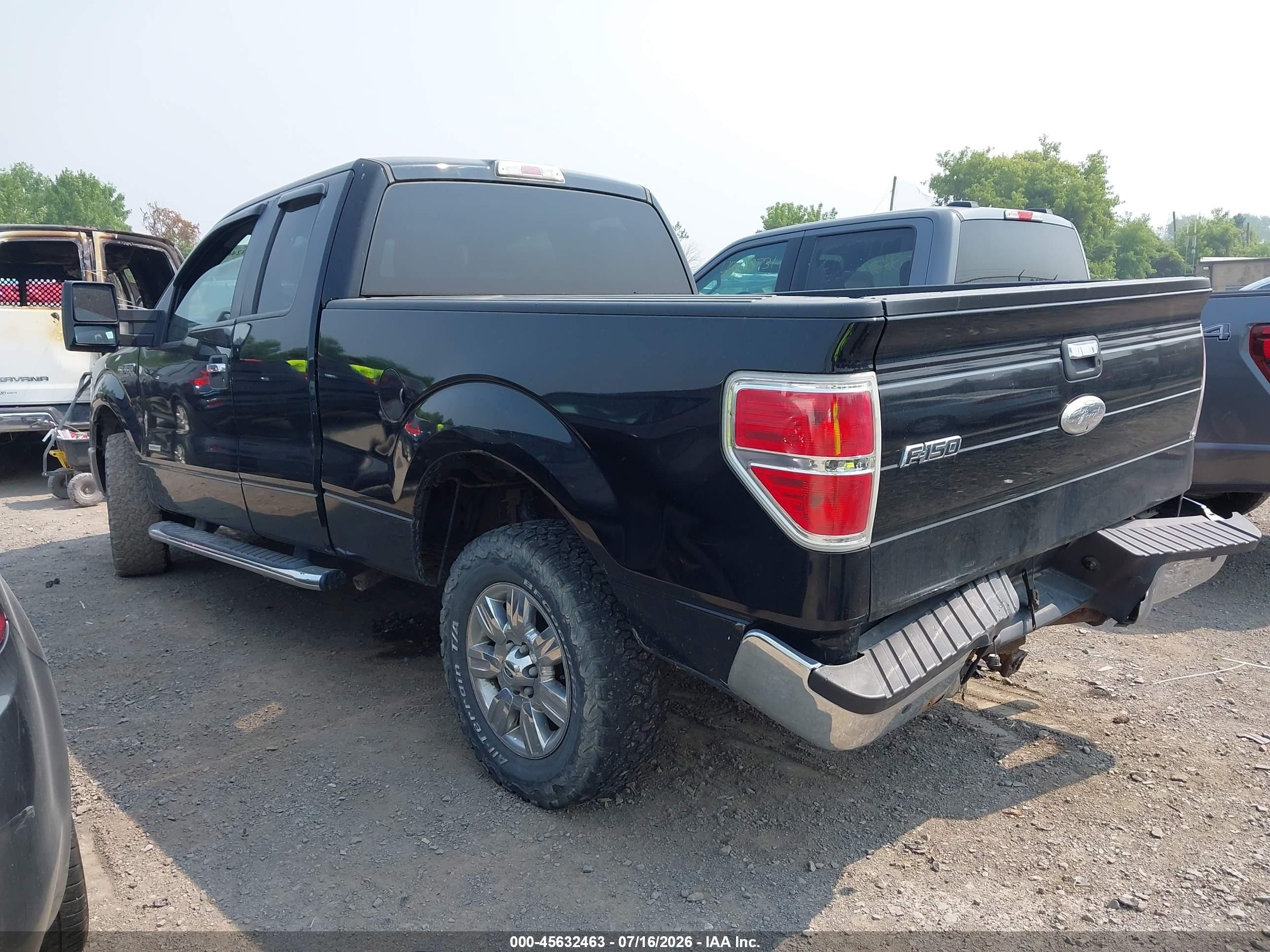 2011 Ford F-150 Xlt Black vin: 1FTFX1ET8BFD05440
