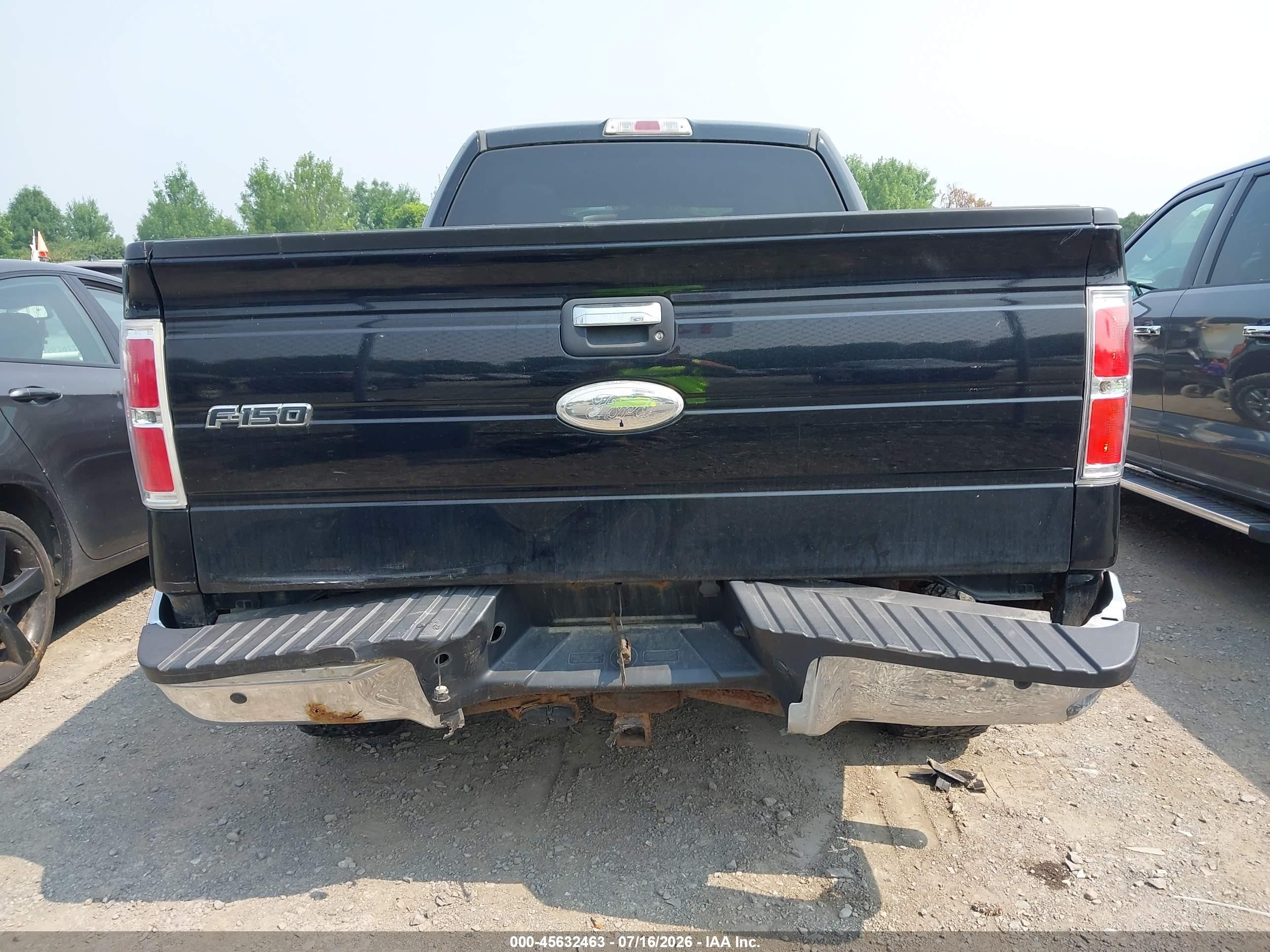 2011 Ford F-150 Xlt Black vin: 1FTFX1ET8BFD05440