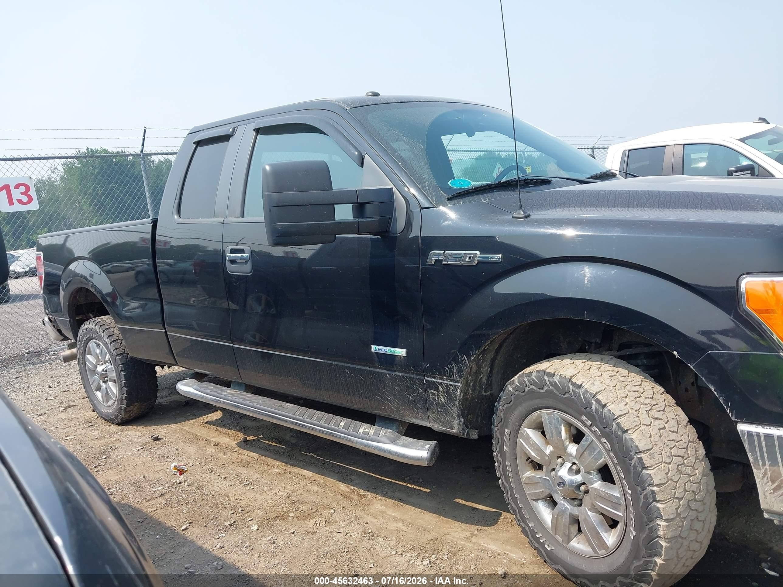 2011 Ford F-150 Xlt Black vin: 1FTFX1ET8BFD05440