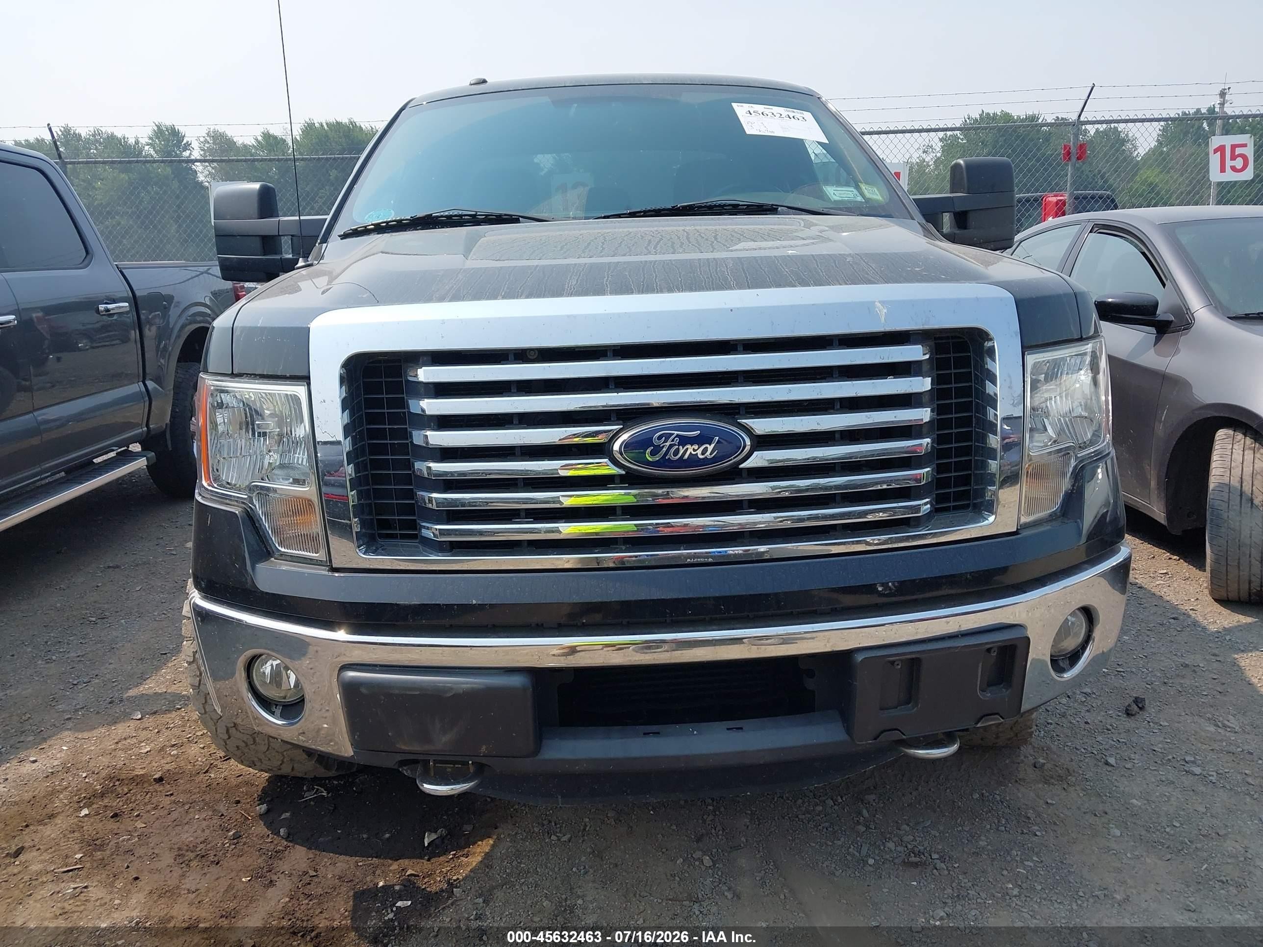2011 Ford F-150 Xlt Black vin: 1FTFX1ET8BFD05440