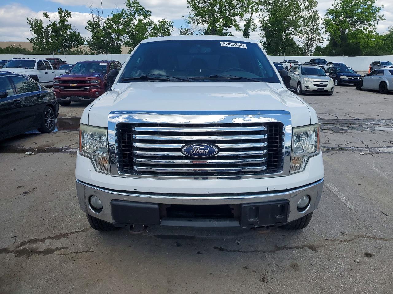 2011 Ford F150 Super Cab White vin: 1FTFX1ET8BFD25963