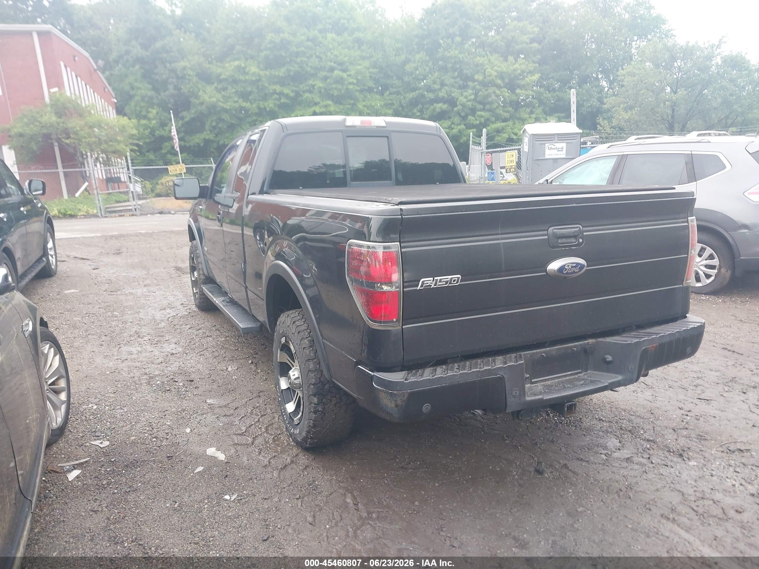 2014 Ford F-150 Fx4/lariat/xl/xlt Black vin: 1FTFX1ET8EFA53869