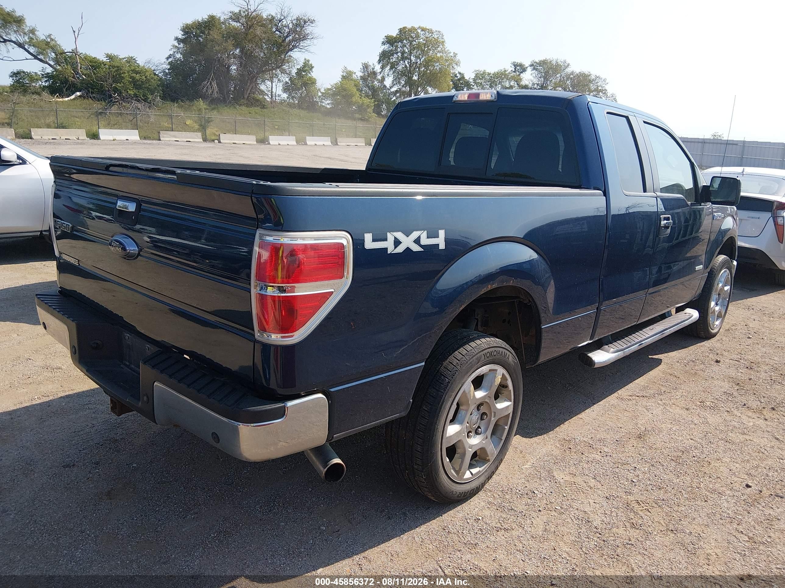 2014 Ford F-150 Xlt Blue vin: 1FTFX1ET8EFB29896