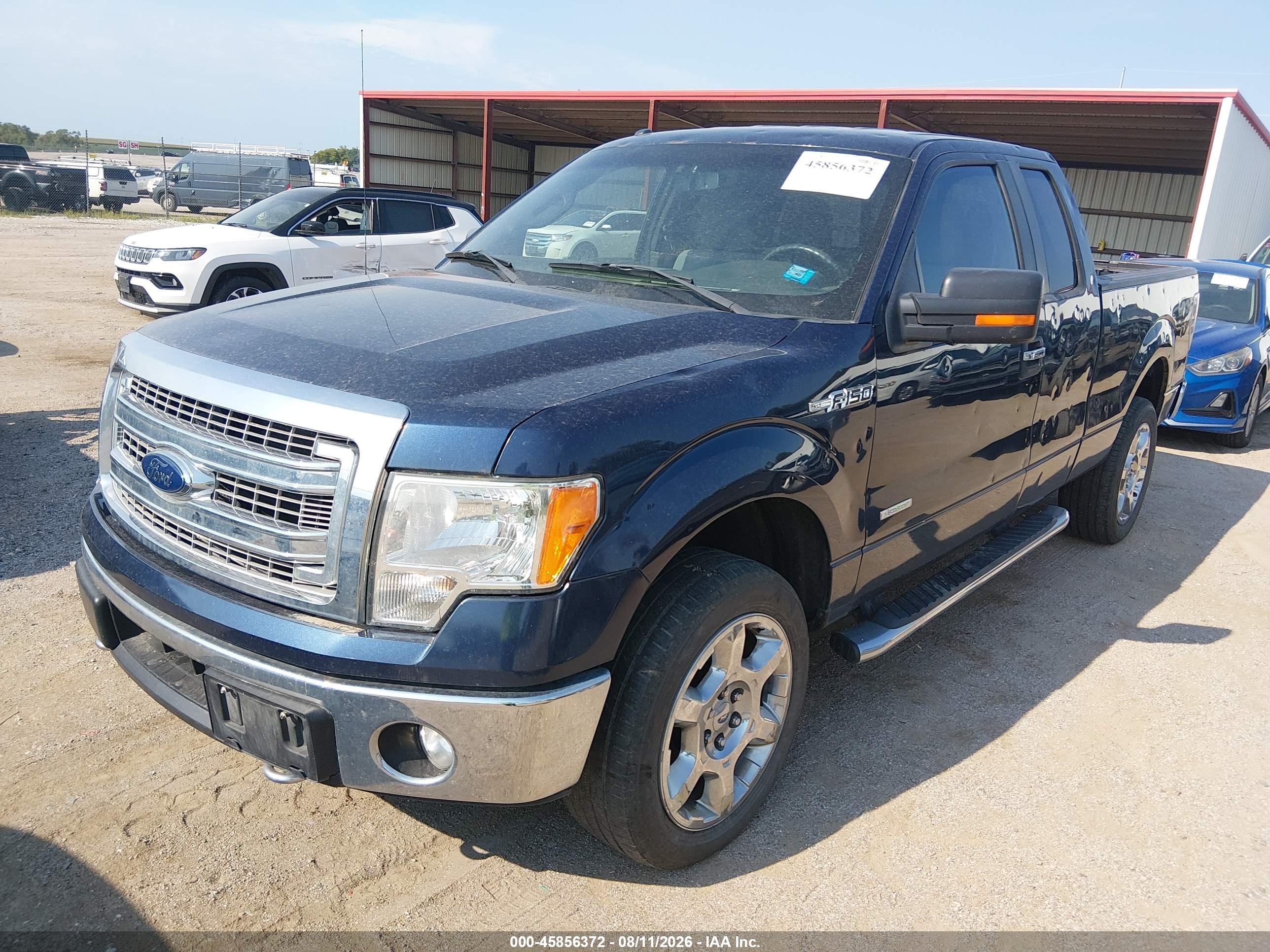 2014 Ford F-150 Xlt Blue vin: 1FTFX1ET8EFB29896