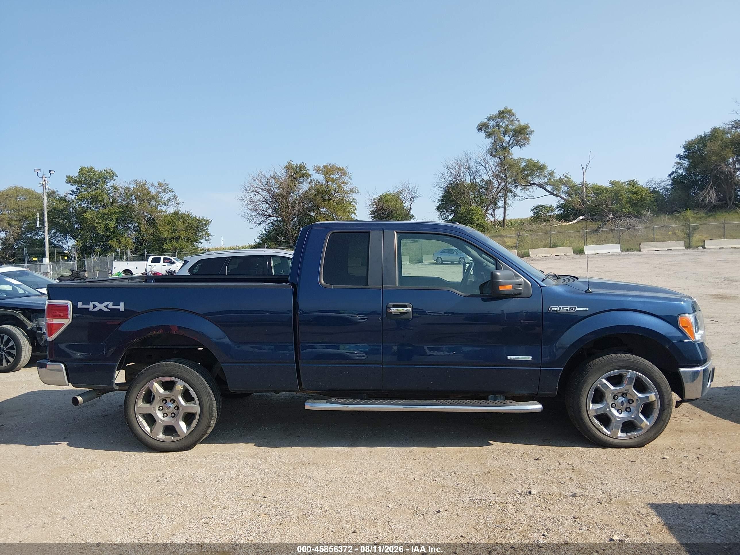 2014 Ford F-150 Xlt Blue vin: 1FTFX1ET8EFB29896