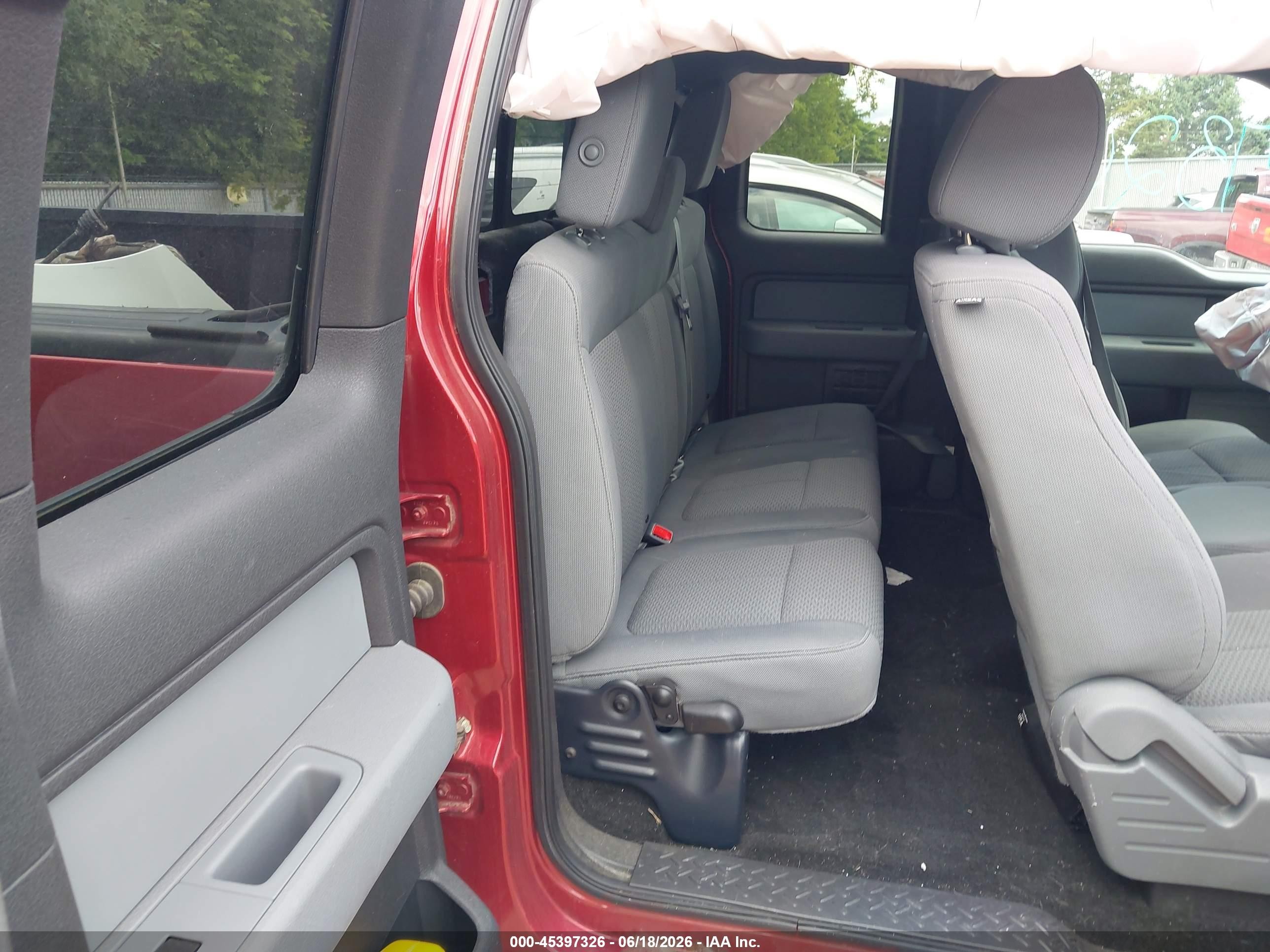2014 Ford F-150 Fx4/lariat/xl/xlt Maroon vin: 1FTFX1ET8EKD02405