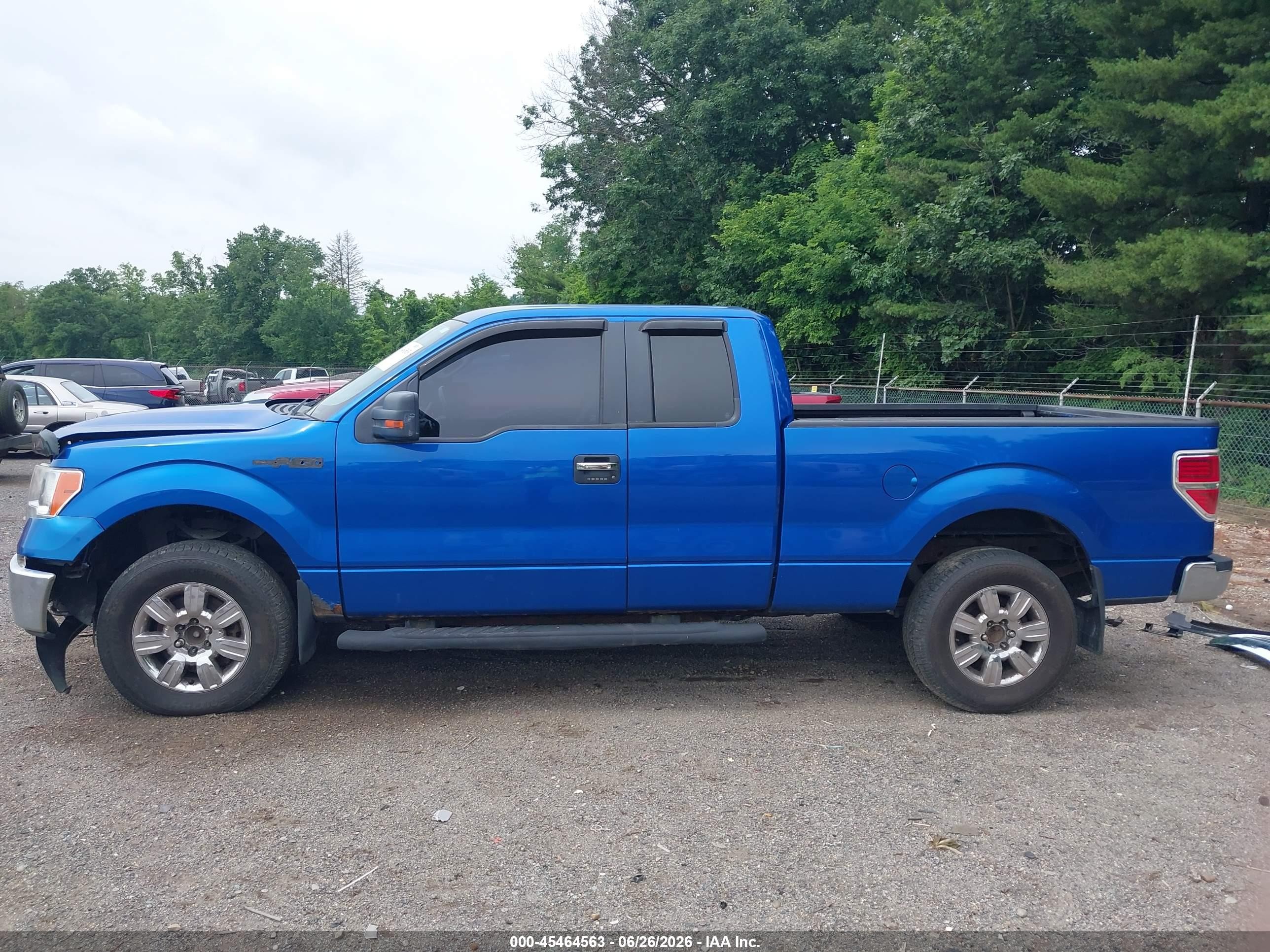 2012 Ford F-150 Fx4/lariat/xl/xlt Blue vin: 1FTFX1ET9CFA37385
