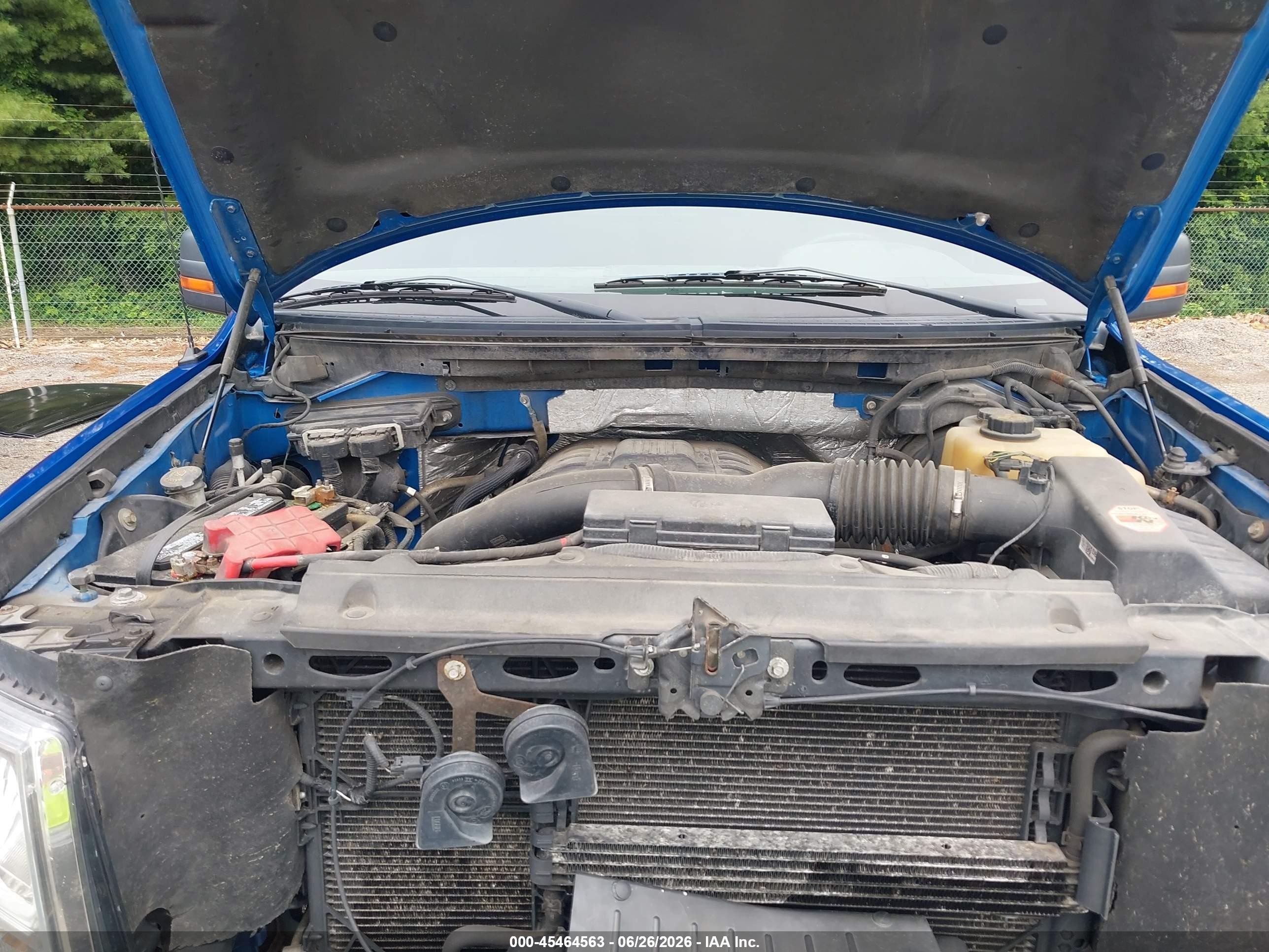 2012 Ford F-150 Fx4/lariat/xl/xlt Blue vin: 1FTFX1ET9CFA37385