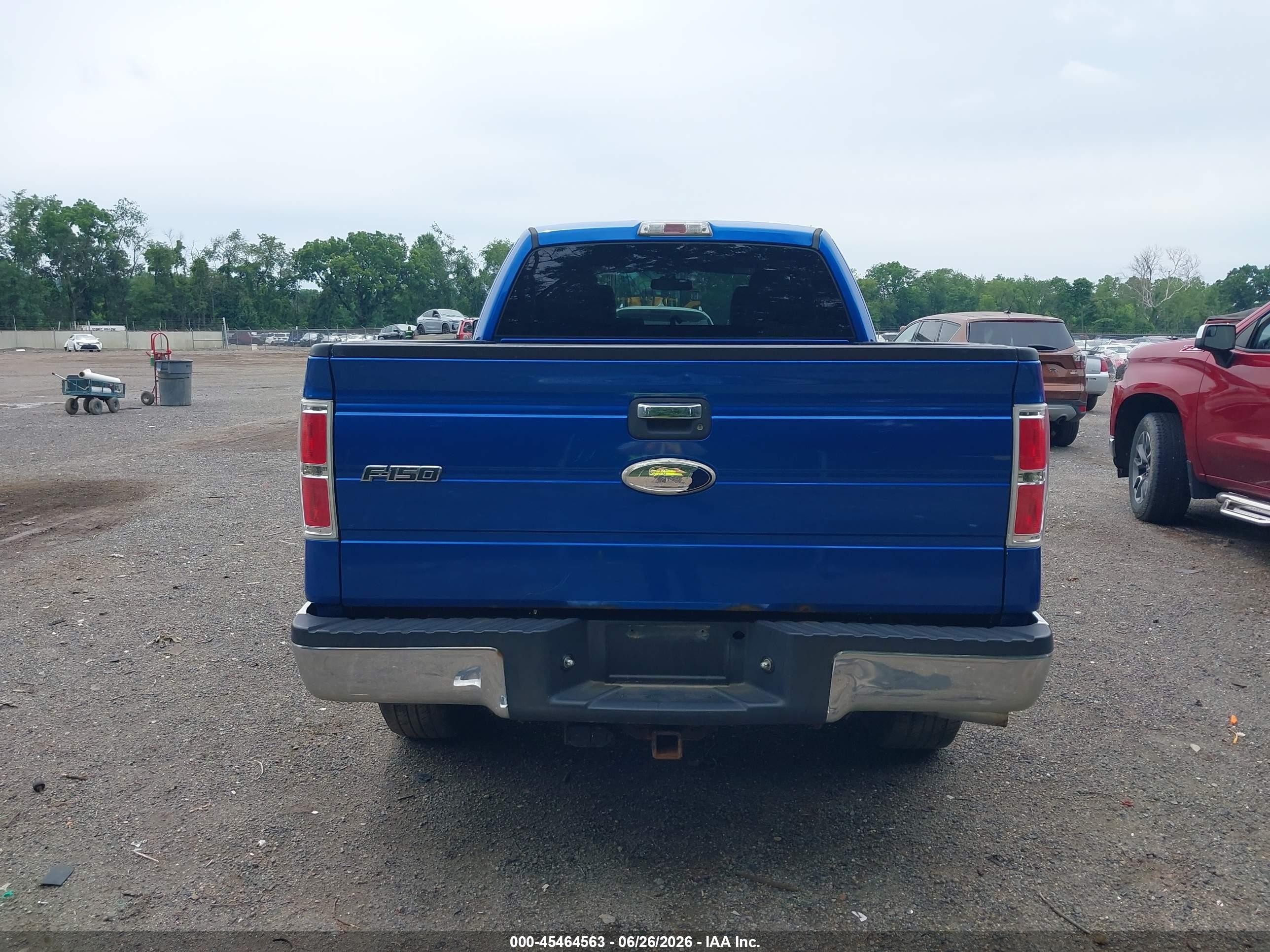 2012 Ford F-150 Fx4/lariat/xl/xlt Blue vin: 1FTFX1ET9CFA37385