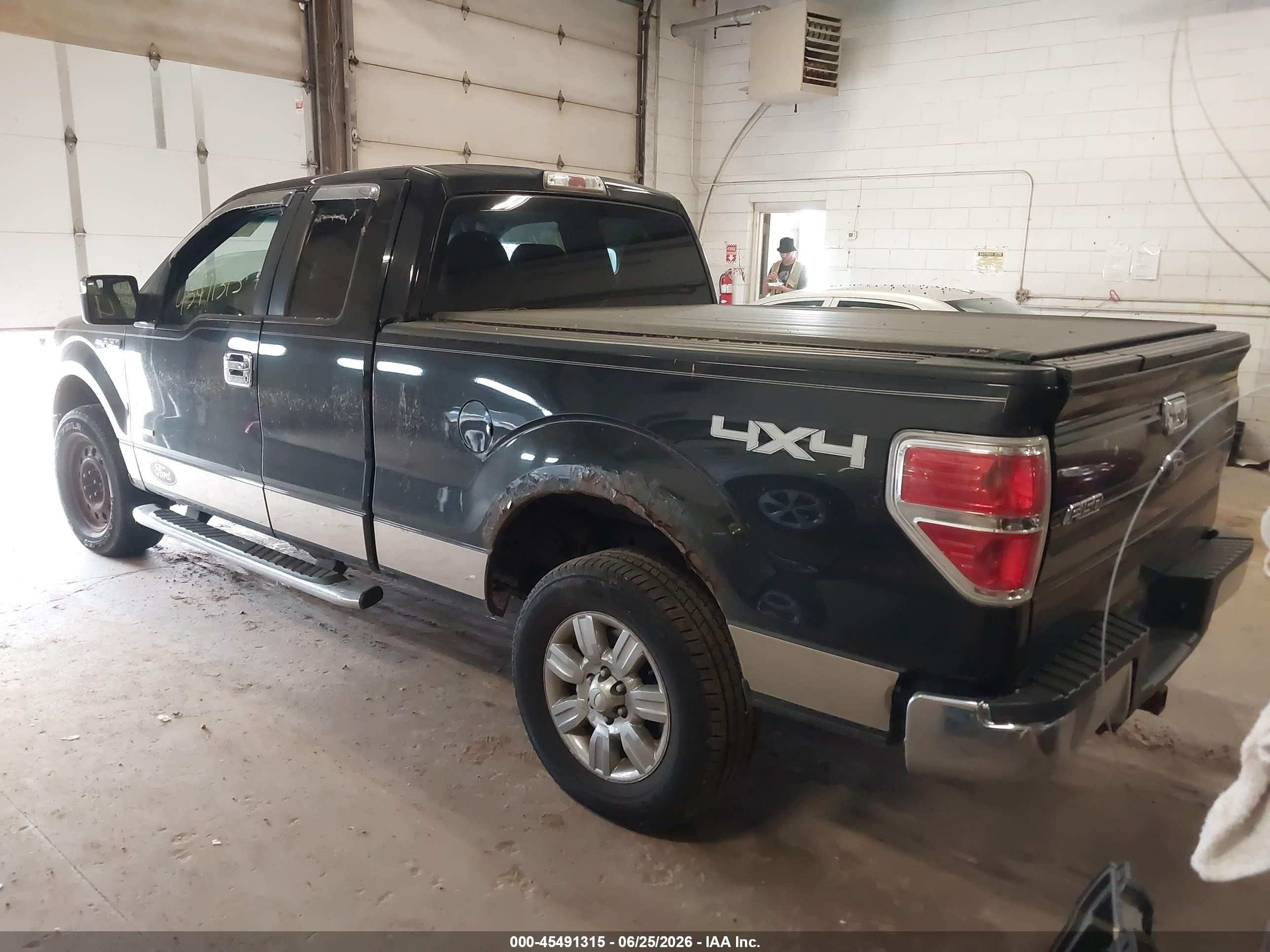 2012 Ford F-150 Fx4/lariat/xl/xlt Black vin: 1FTFX1ET9CFC79142