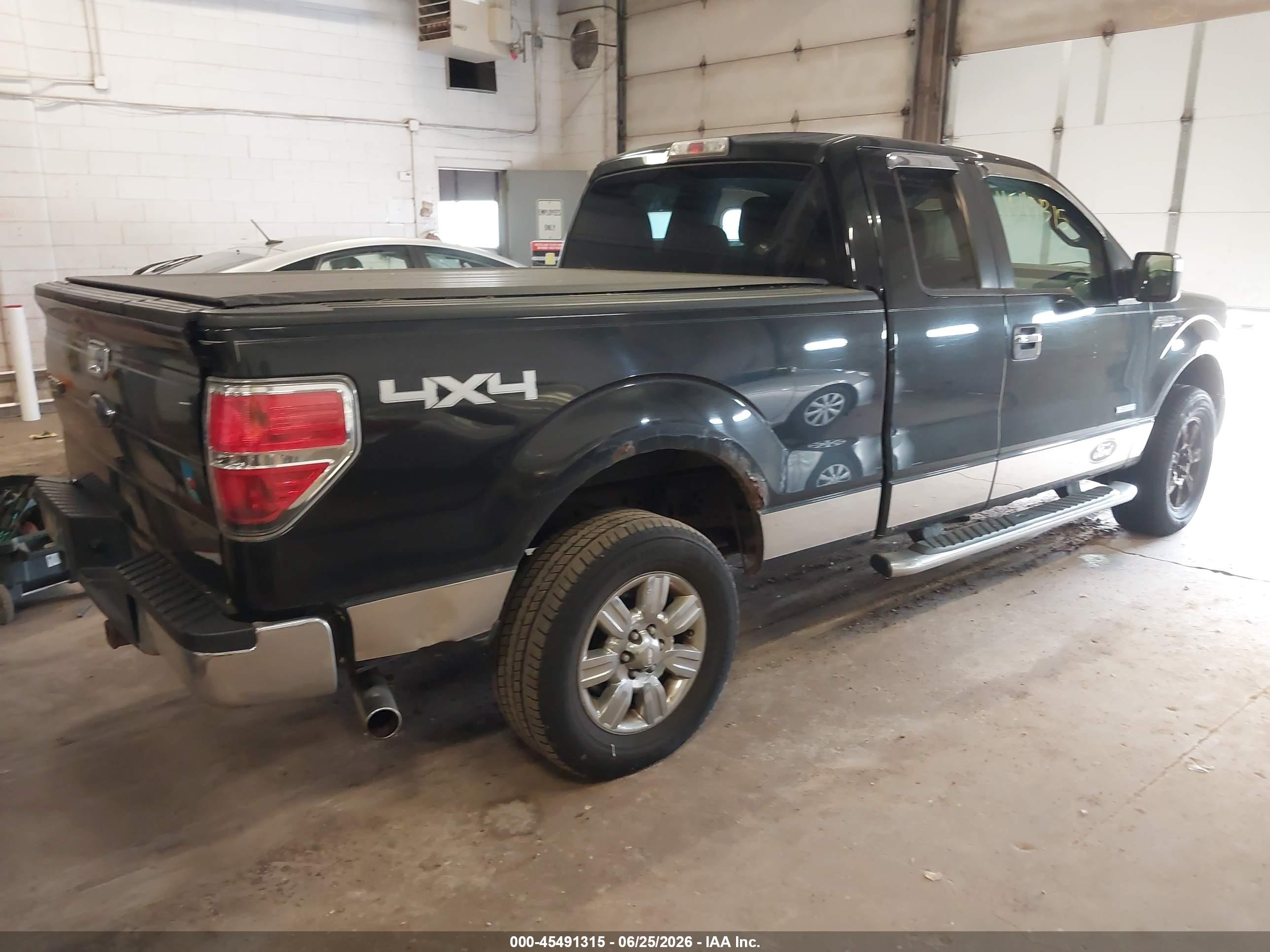 2012 Ford F-150 Fx4/lariat/xl/xlt Black vin: 1FTFX1ET9CFC79142