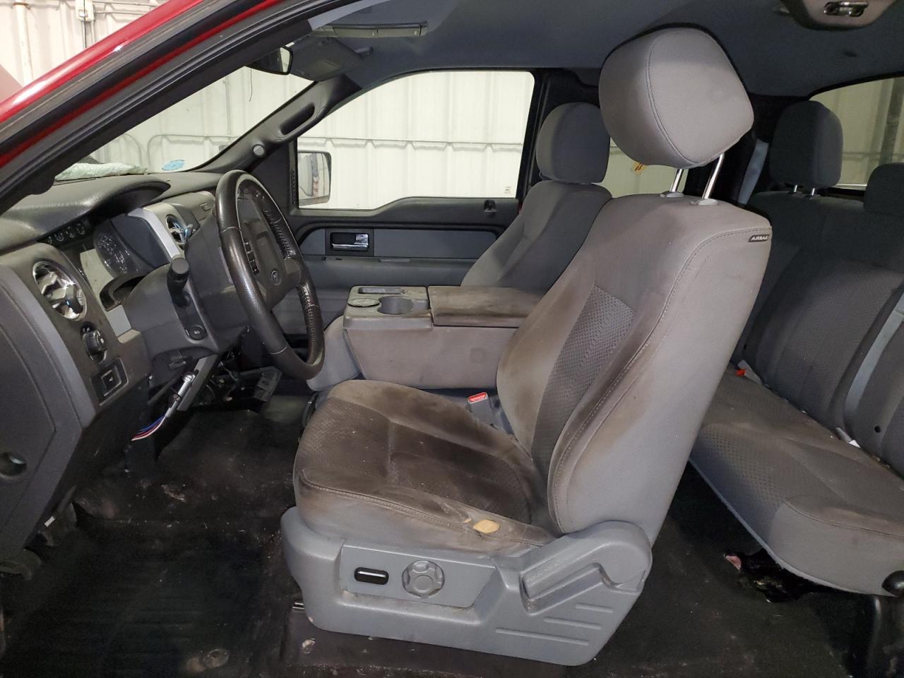 2013 Ford F150 Super Cab Red vin: 1FTFX1ET9DFA05604 Damage: Left Front Seat Cushion, Torn, 2 To 3 Inches