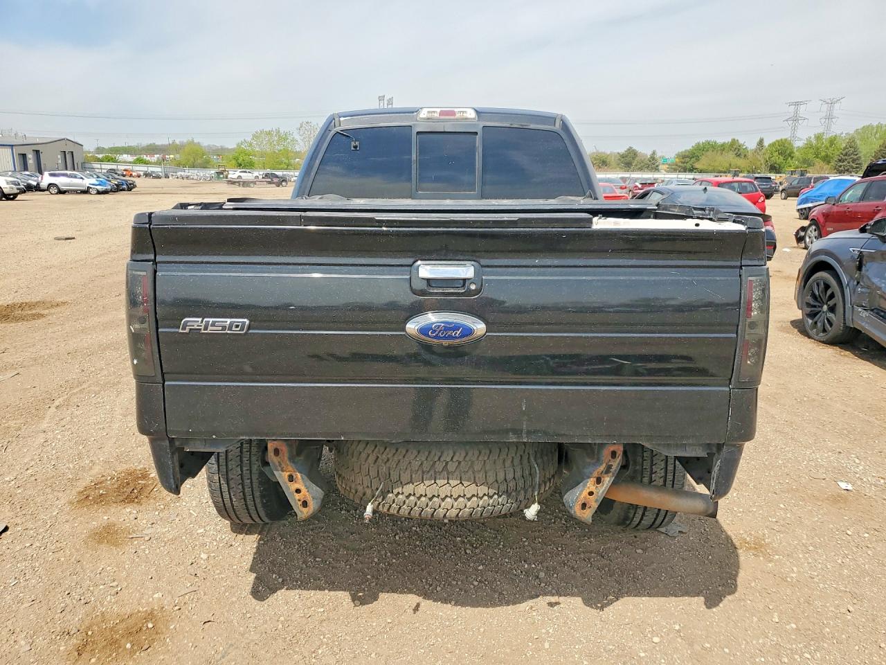 2013 Ford F150 Super Cab Black vin: 1FTFX1ET9DFB63697