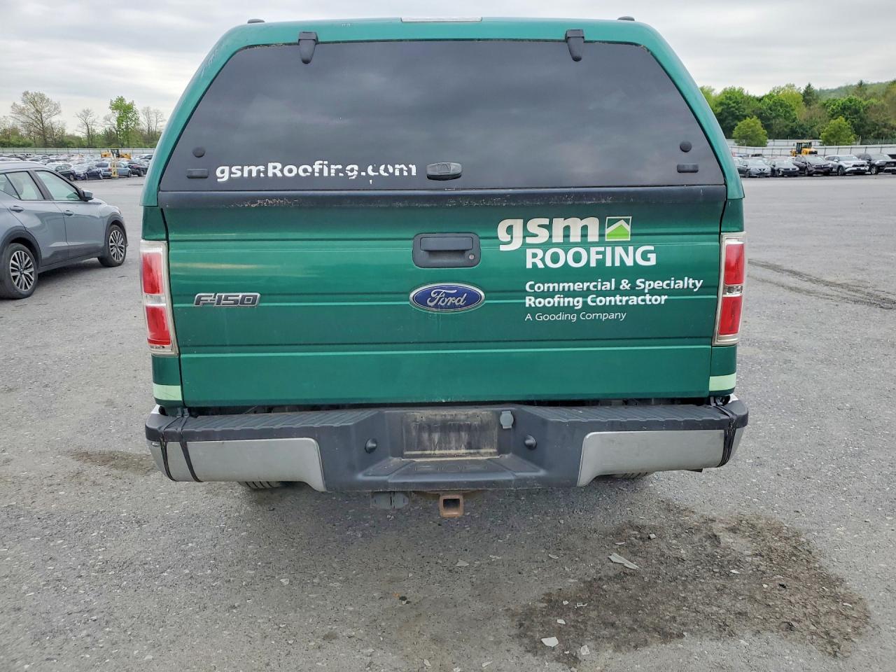 2013 Ford F150 Super Cab Green vin: 1FTFX1ET9DFB84727