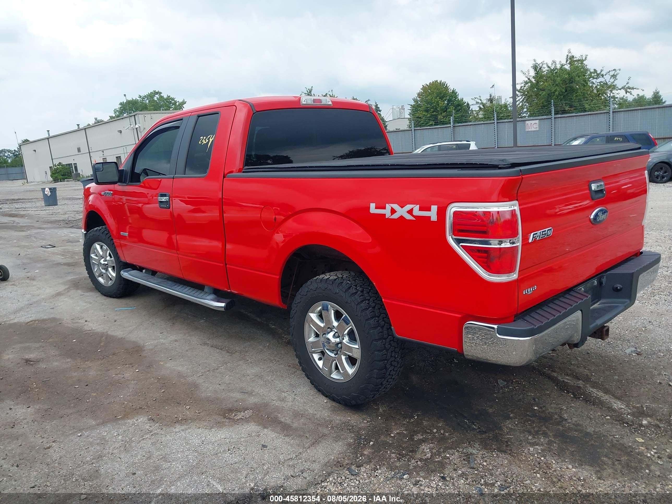 2013 Ford F-150 Xlt Red vin: 1FTFX1ET9DFC47793