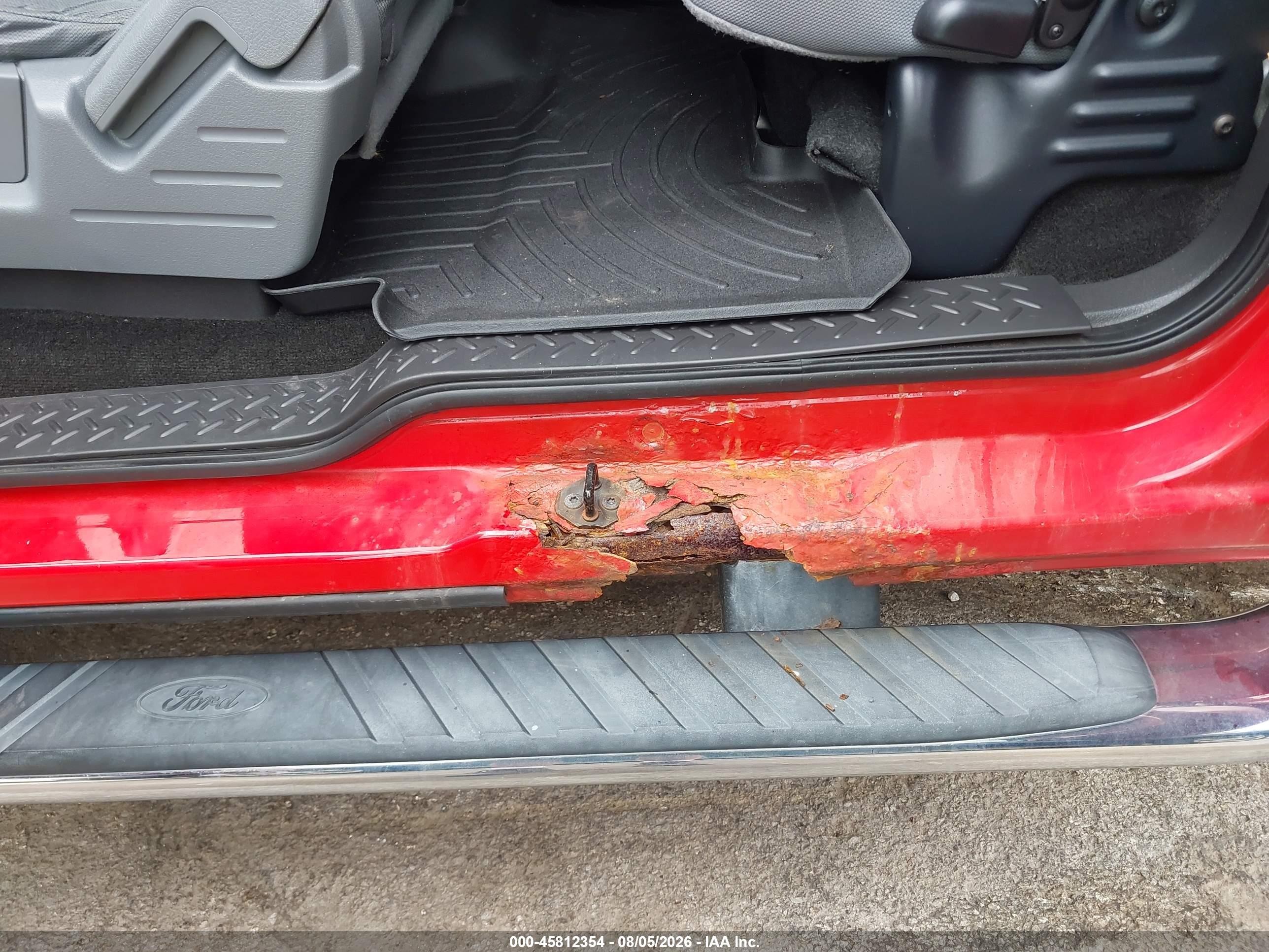 2013 Ford F-150 Xlt Red vin: 1FTFX1ET9DFC47793