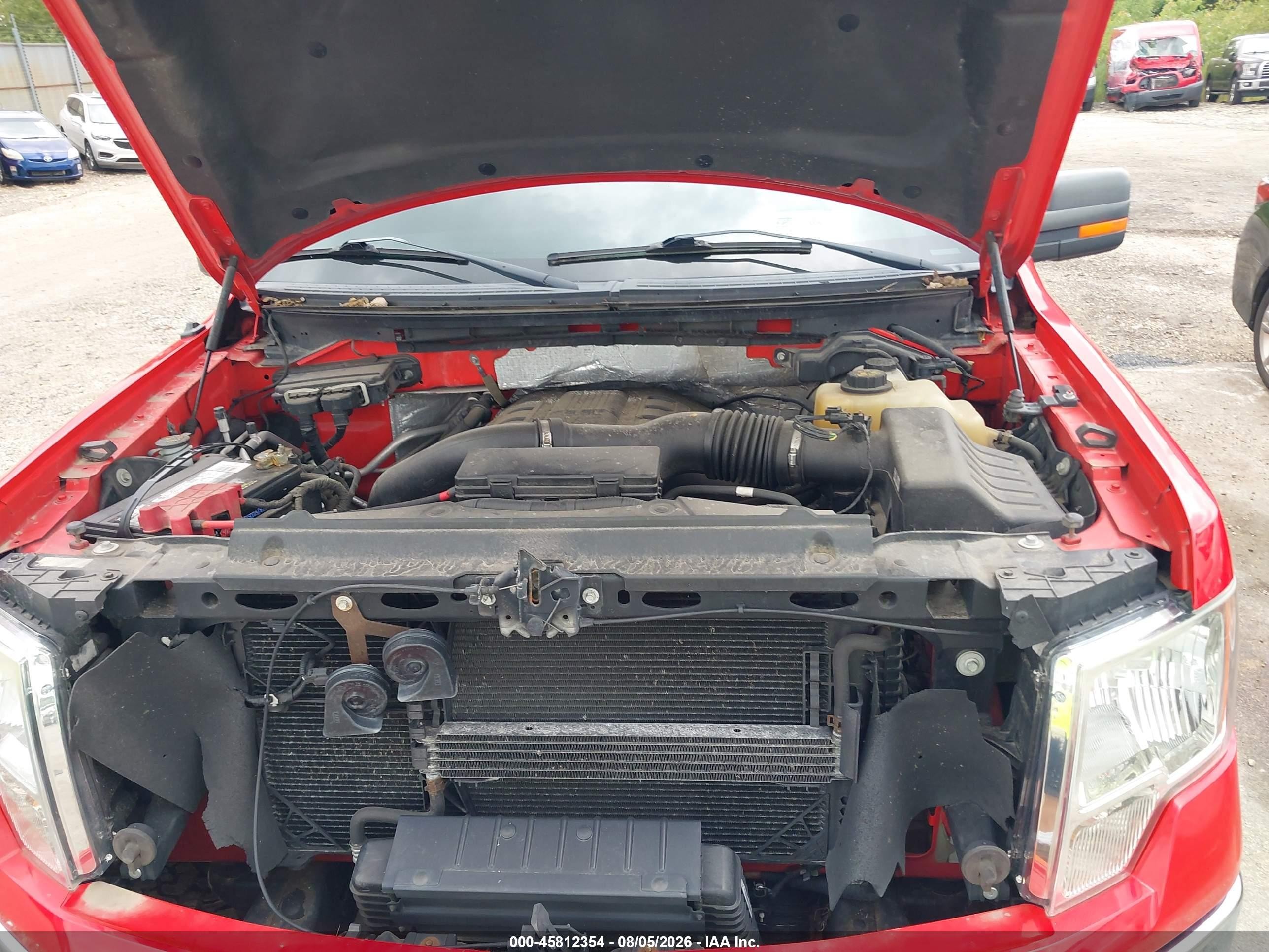 2013 Ford F-150 Xlt Red vin: 1FTFX1ET9DFC47793