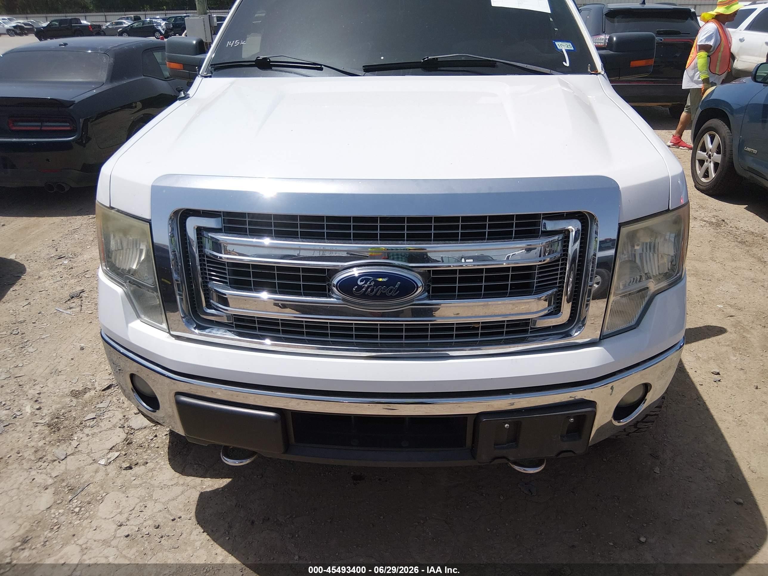 2013 Ford F-150 Fx4/lariat/xl/xlt White vin: 1FTFX1ET9DFD07183