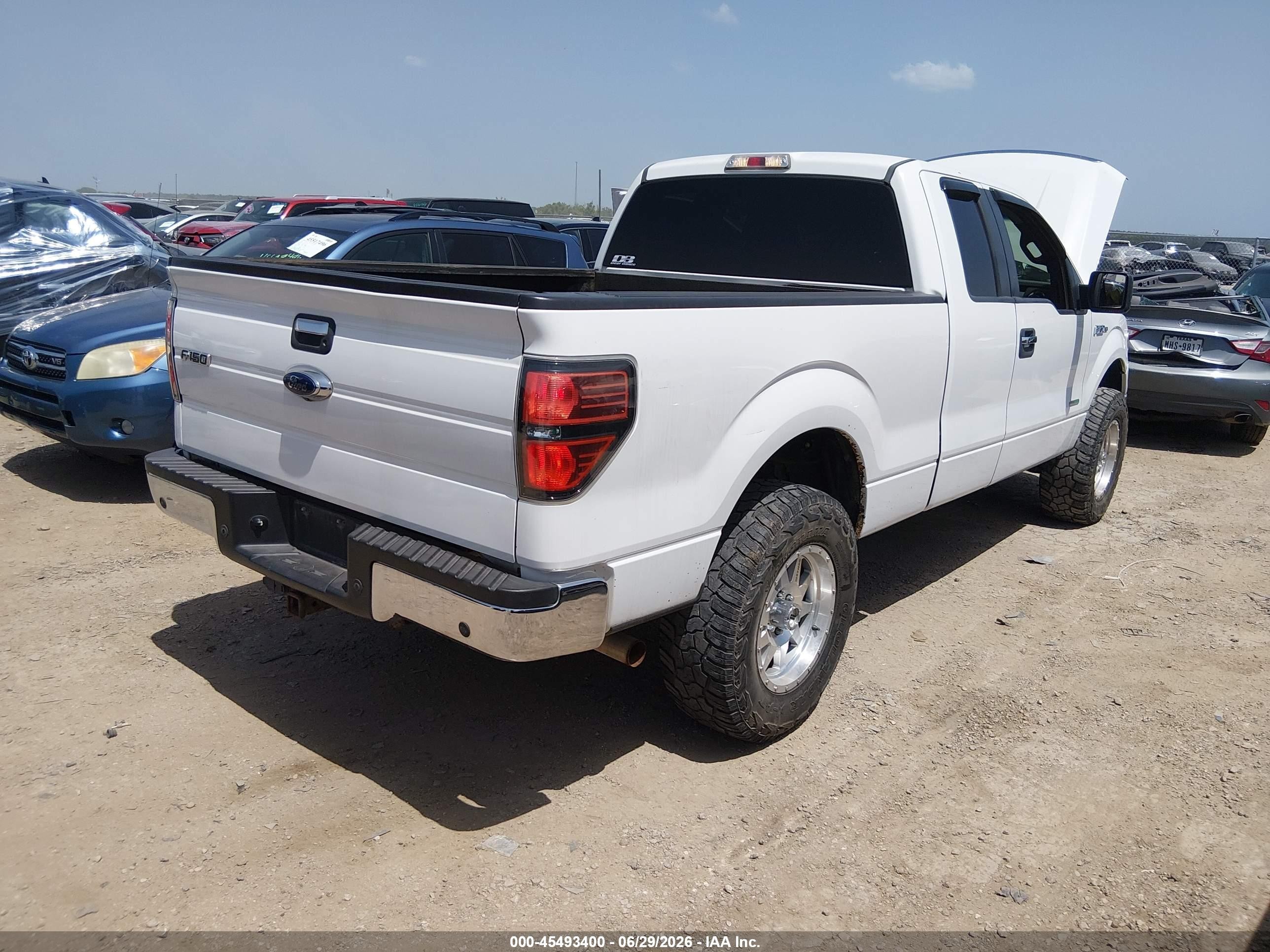2013 Ford F-150 Fx4/lariat/xl/xlt White vin: 1FTFX1ET9DFD07183