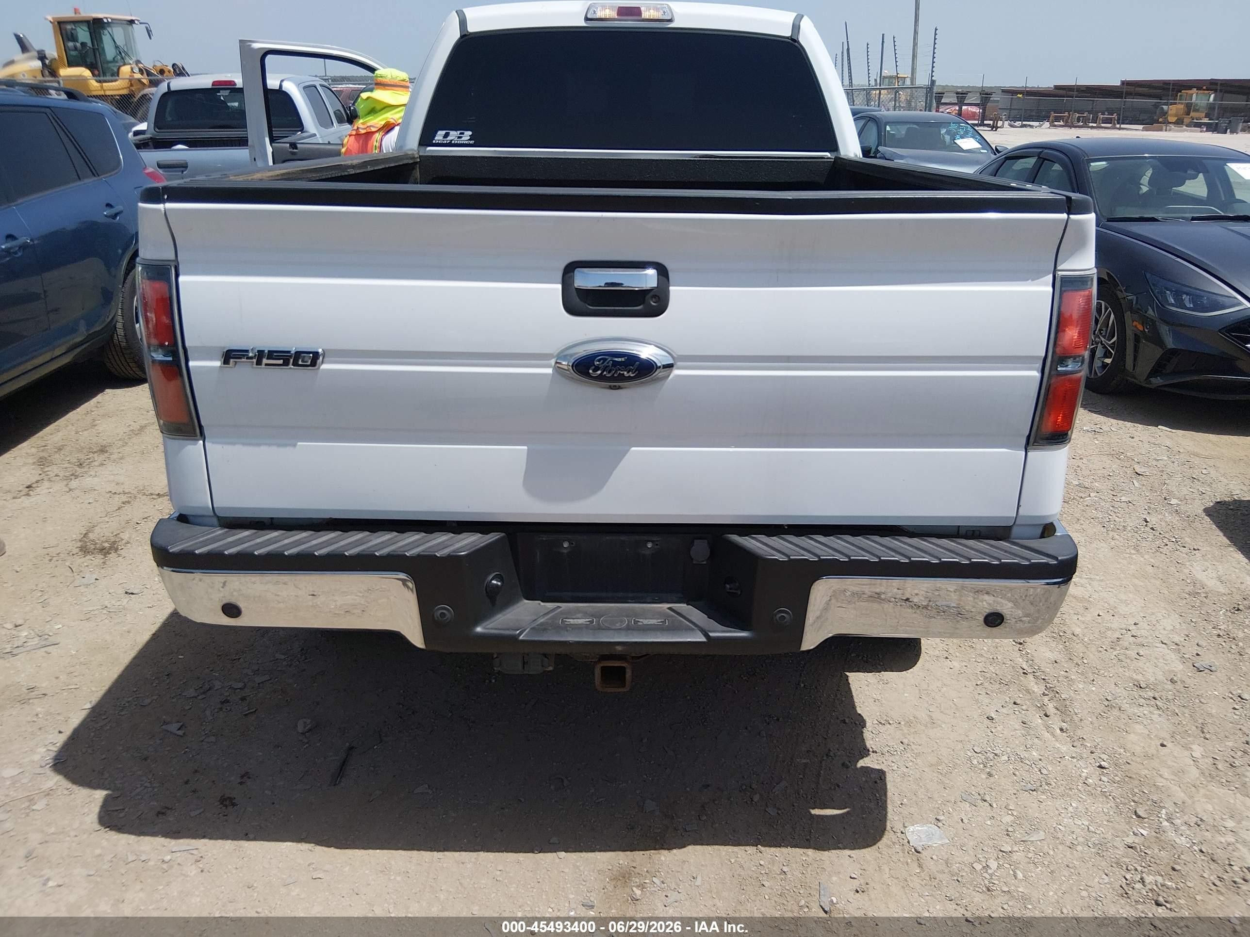 2013 Ford F-150 Fx4/lariat/xl/xlt White vin: 1FTFX1ET9DFD07183