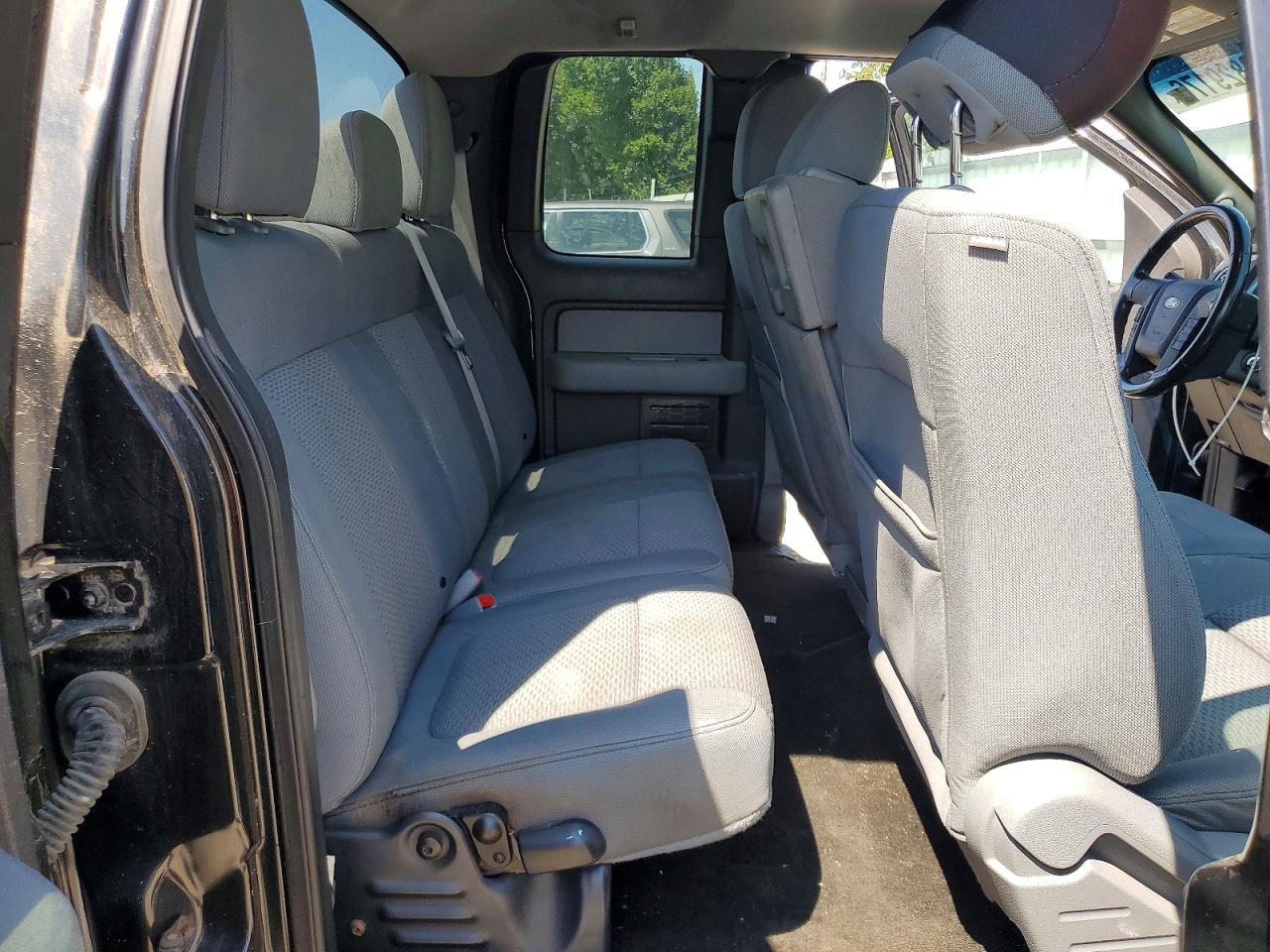 2012 Ford F150 Super Cab Black vin: 1FTFX1ETXCFA82965