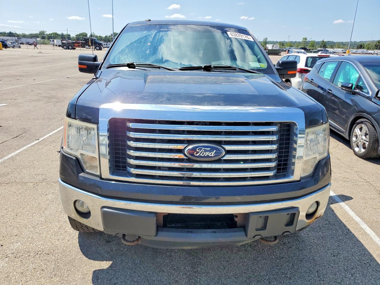 2012 Ford F150 Super Cab Black vin: 1FTFX1ETXCFA82965