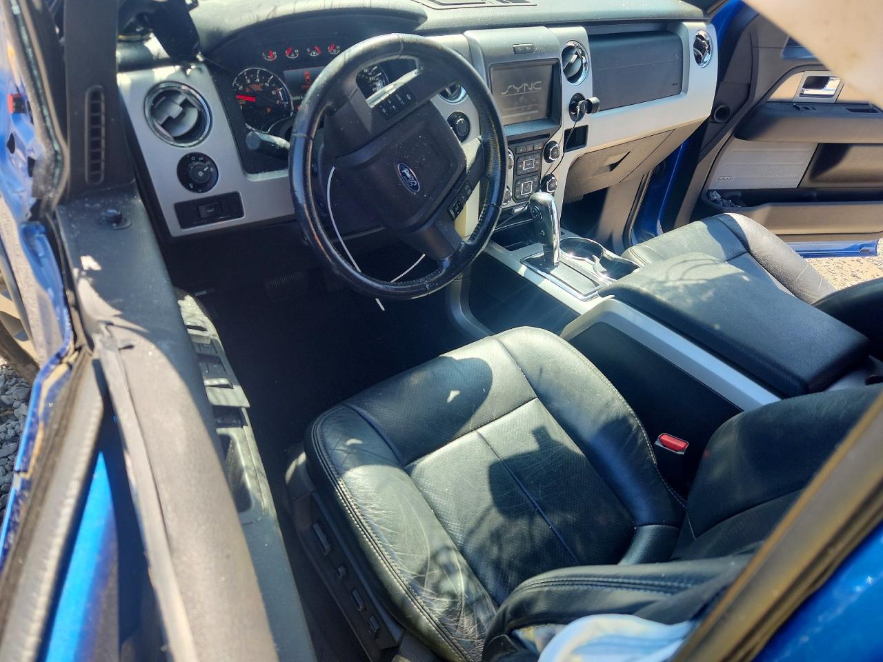 2013 Ford F150 Super Cab Blue vin: 1FTFX1ETXDFC56082