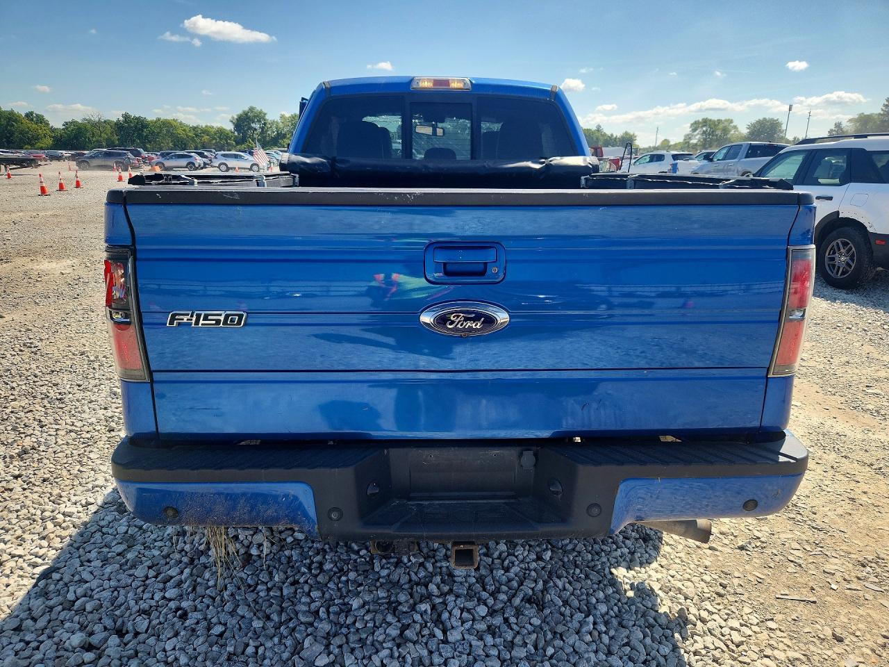 2013 Ford F150 Super Cab Blue vin: 1FTFX1ETXDFC56082