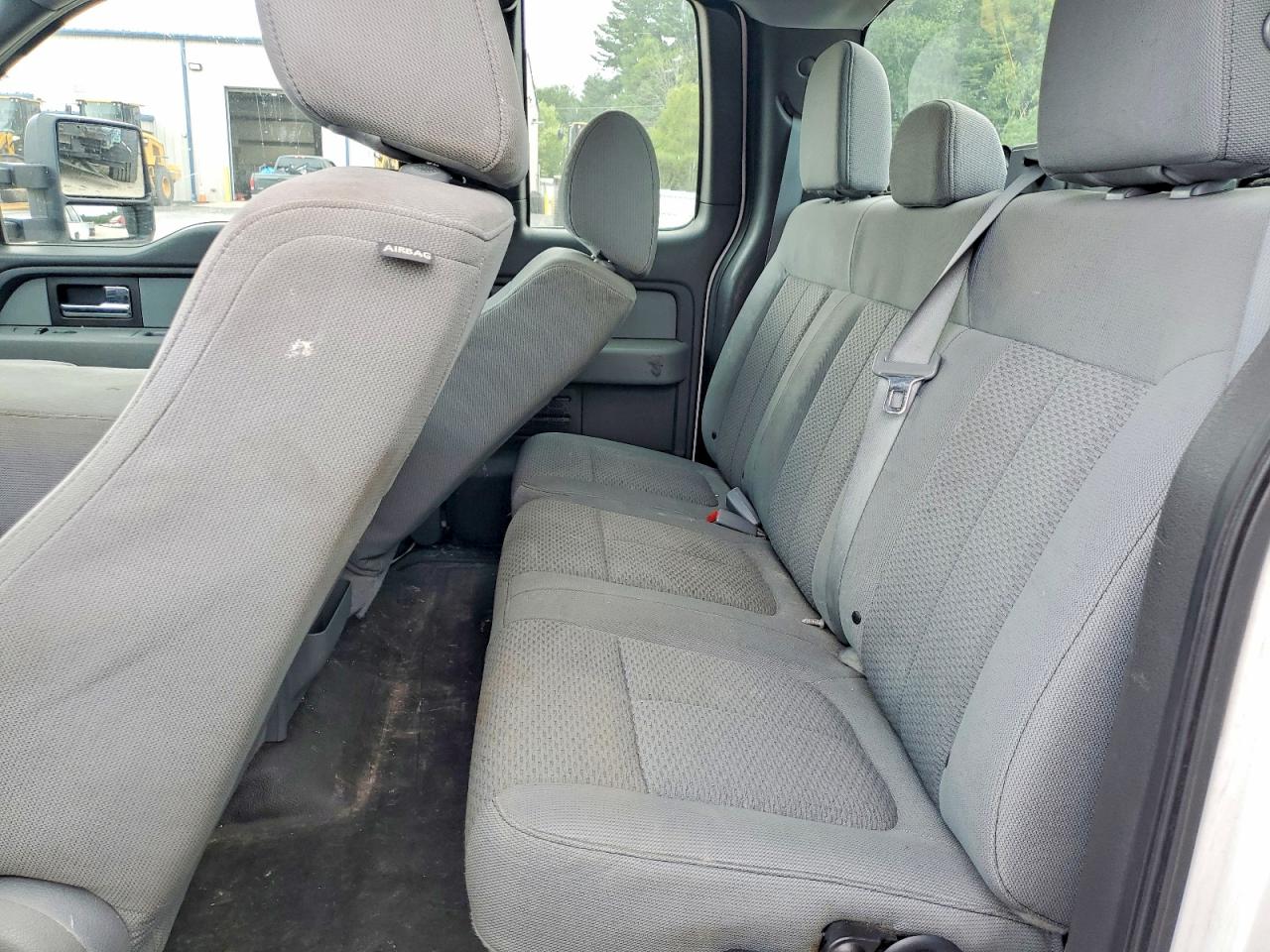 2014 Ford F150 Super Cab White vin: 1FTFX1ETXEKE72135