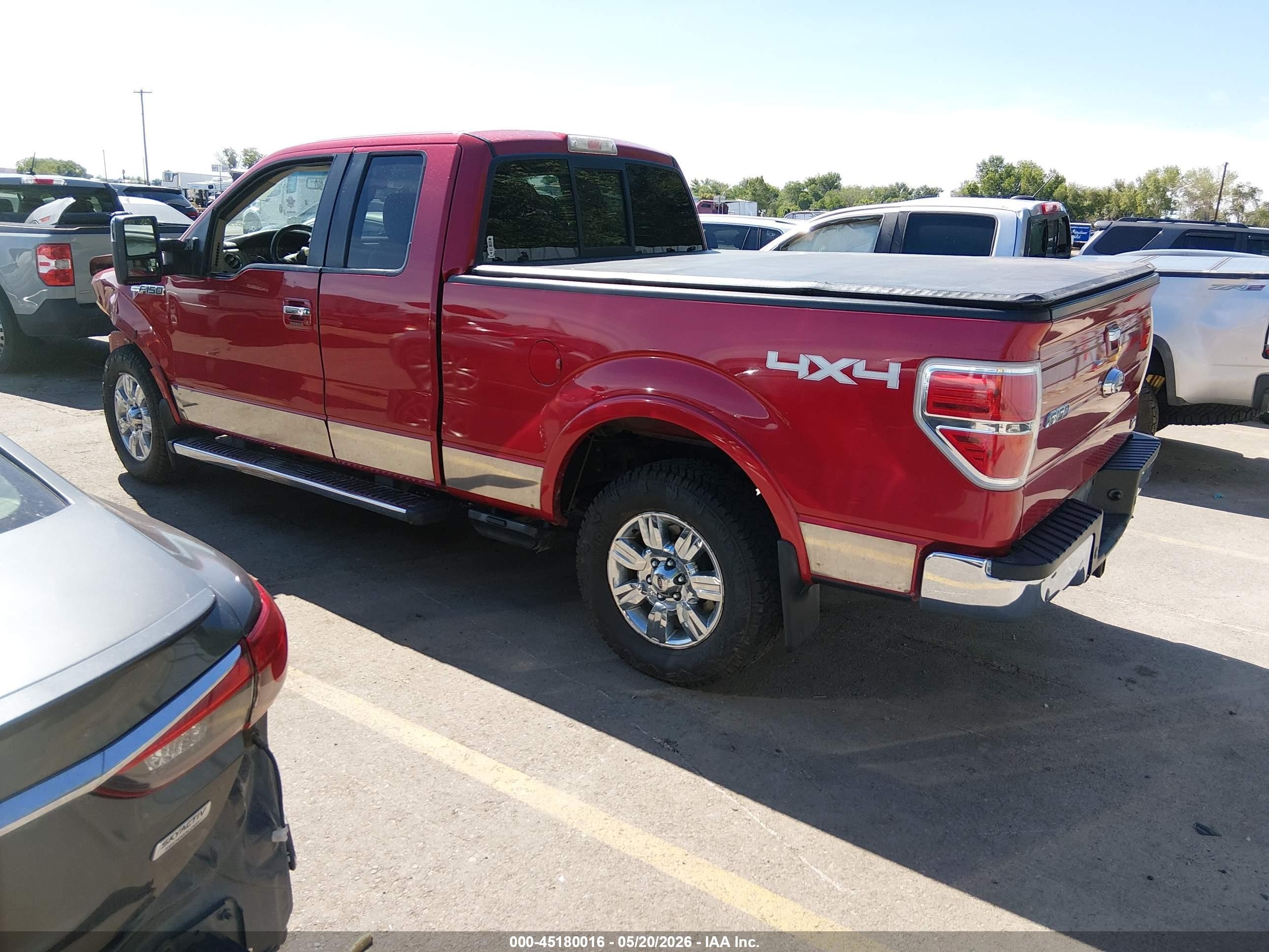 2010 Ford F-150 Fx4/lariat/xl/xlt Red vin: 1FTFX1EV0AFB13249