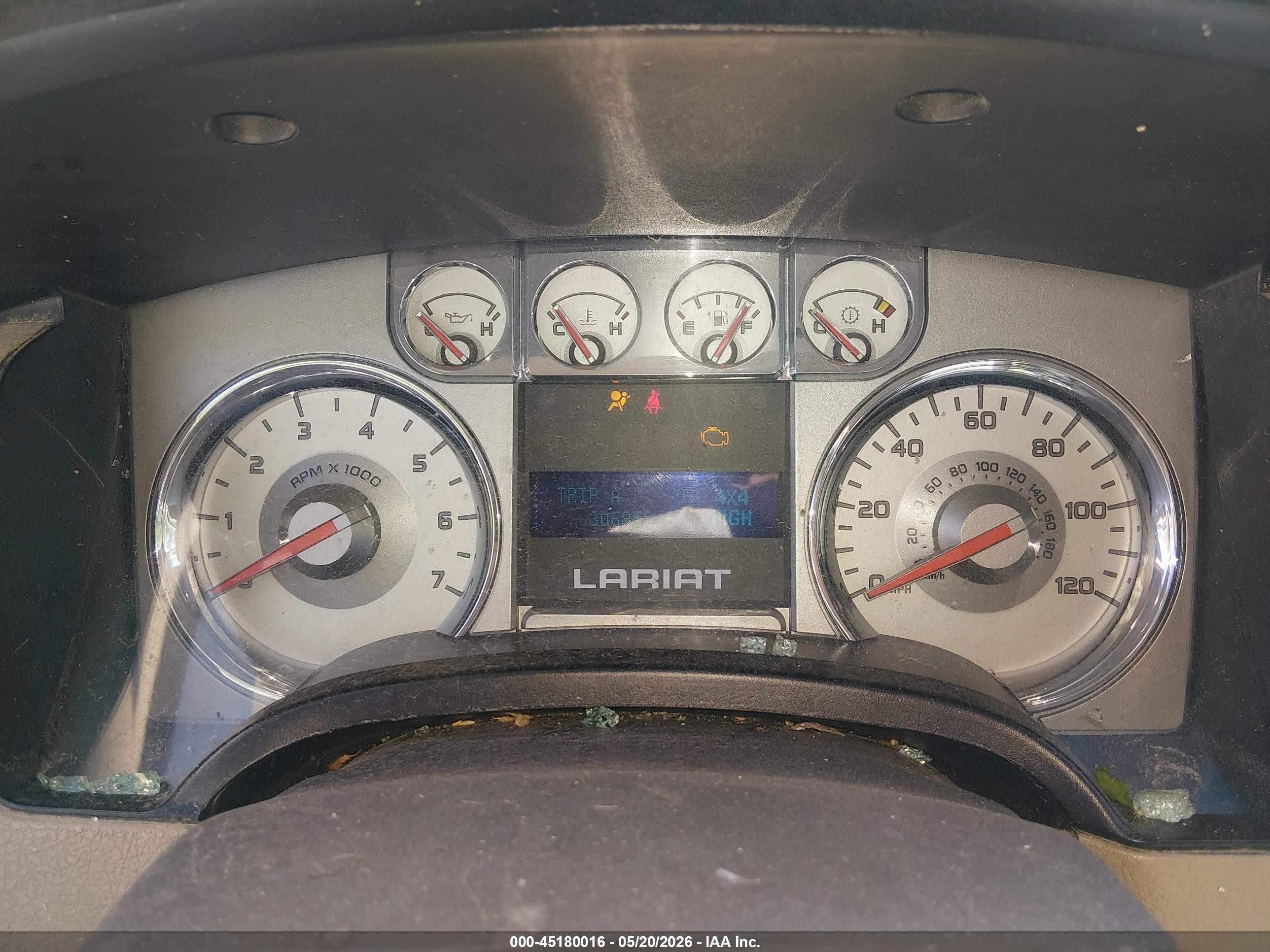 2010 Ford F-150 Fx4/lariat/xl/xlt Red vin: 1FTFX1EV0AFB13249