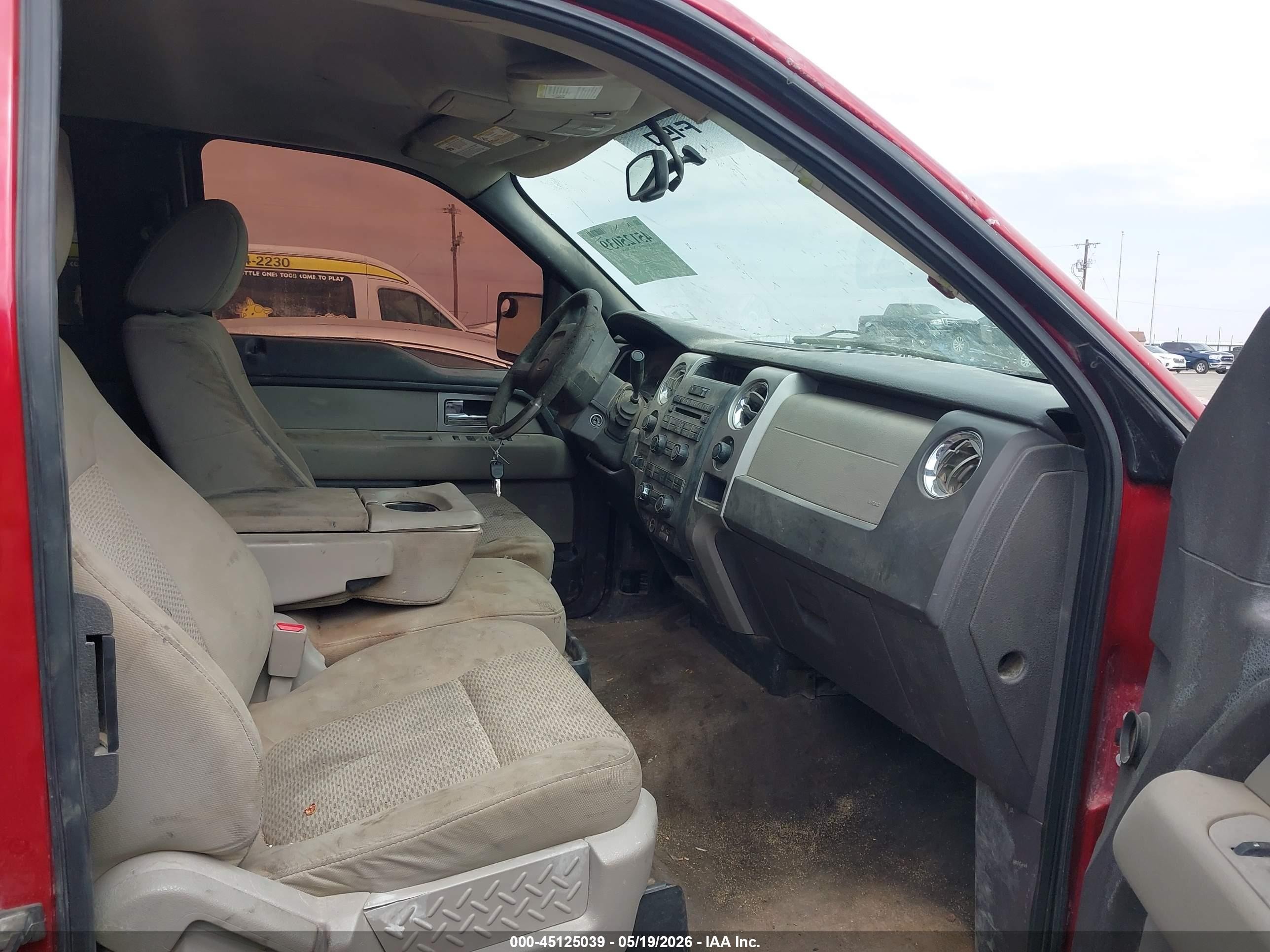 2010 Ford F150 Super Cab Burgundy vin: 1FTFX1EV0AFB14627