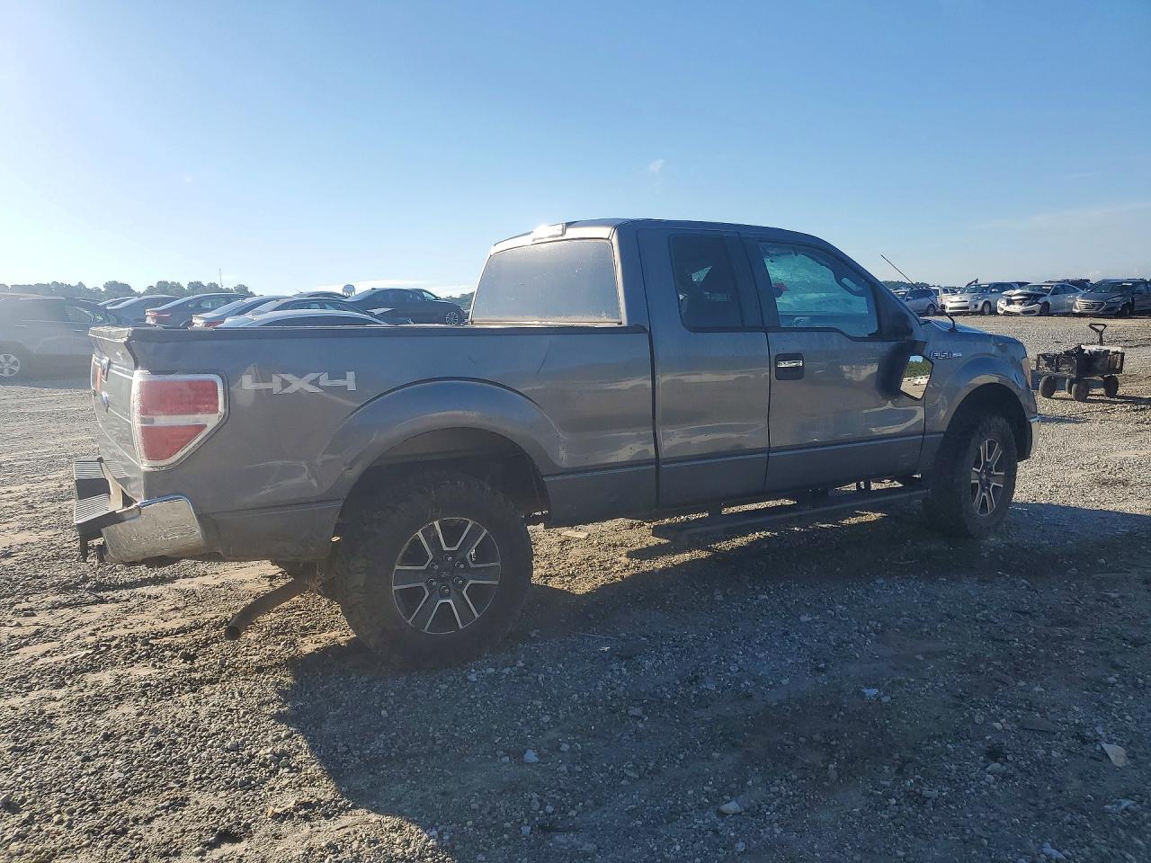 2010 Ford F150 Super Cab Gray vin: 1FTFX1EV0AFC33312