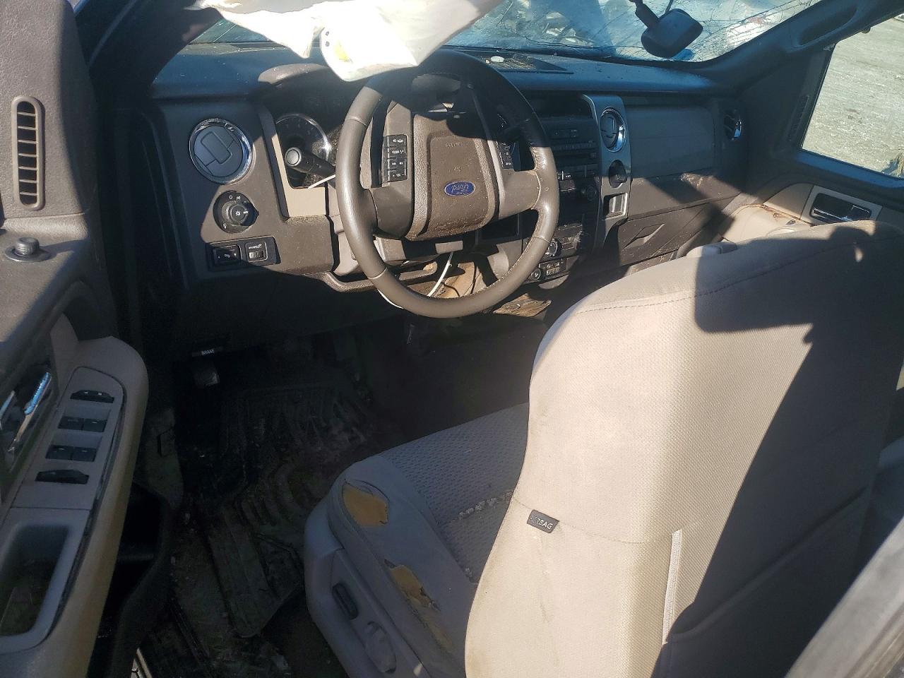 2010 Ford F150 Super Cab Gray vin: 1FTFX1EV0AFC33312