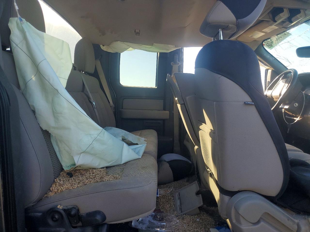 2010 Ford F150 Super Cab Gray vin: 1FTFX1EV0AFC33312
