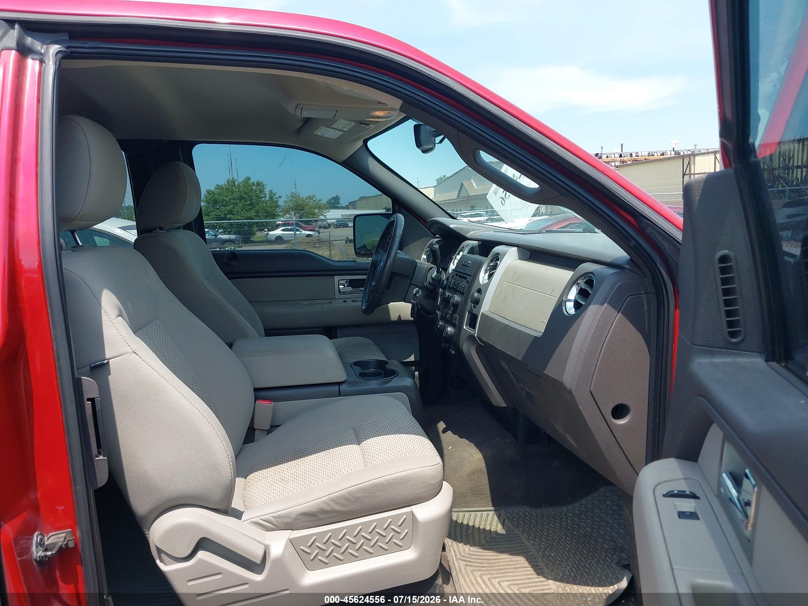 2010 Ford F-150 Fx4/lariat/xl/xlt Red vin: 1FTFX1EV0AFD03262