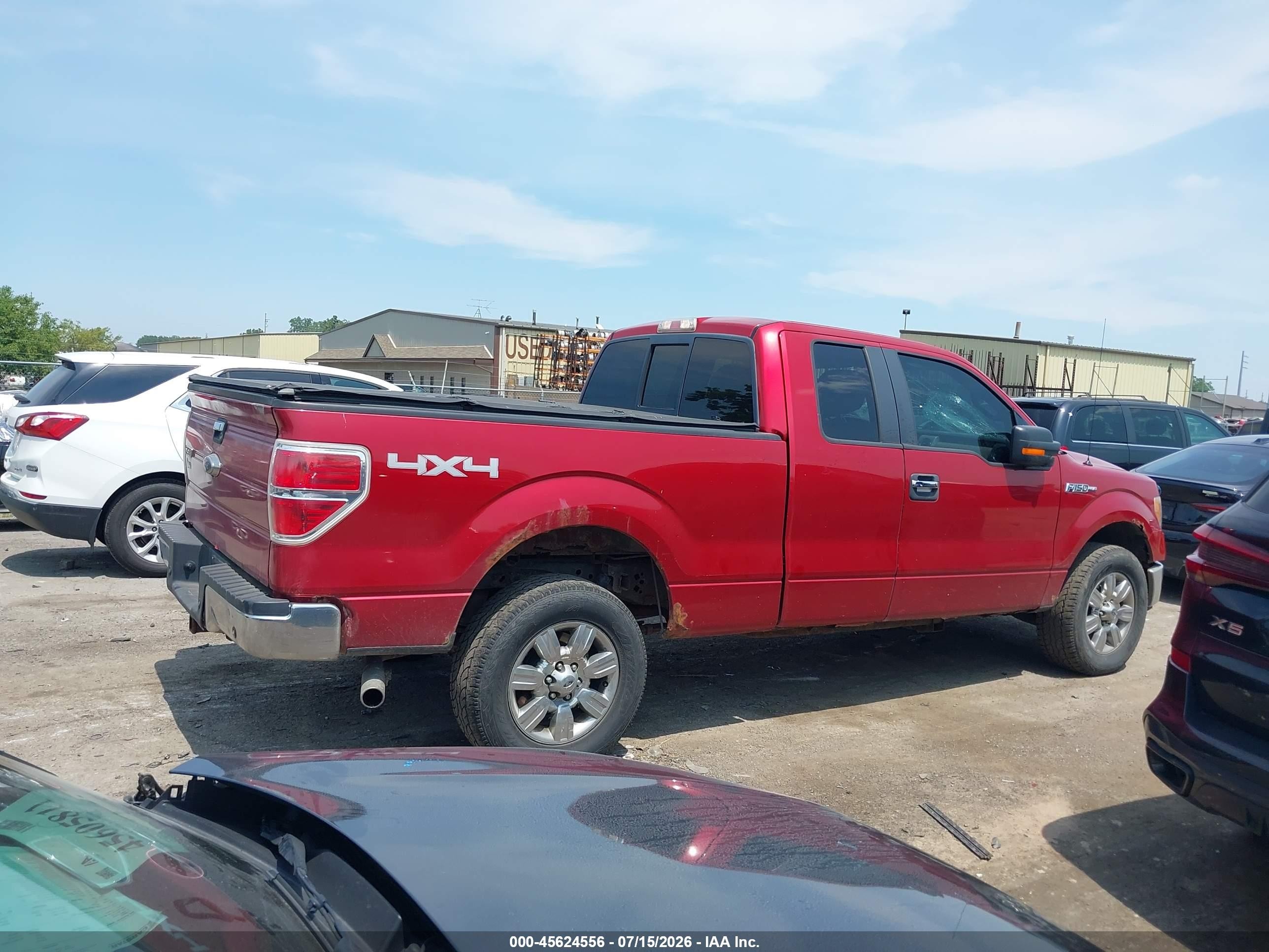 2010 Ford F-150 Fx4/lariat/xl/xlt Red vin: 1FTFX1EV0AFD03262