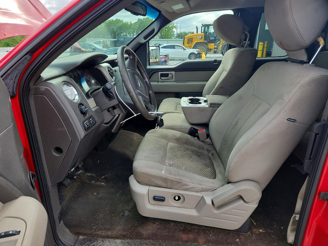 2010 Ford F150 Super Cab Red vin: 1FTFX1EV0AFD31062