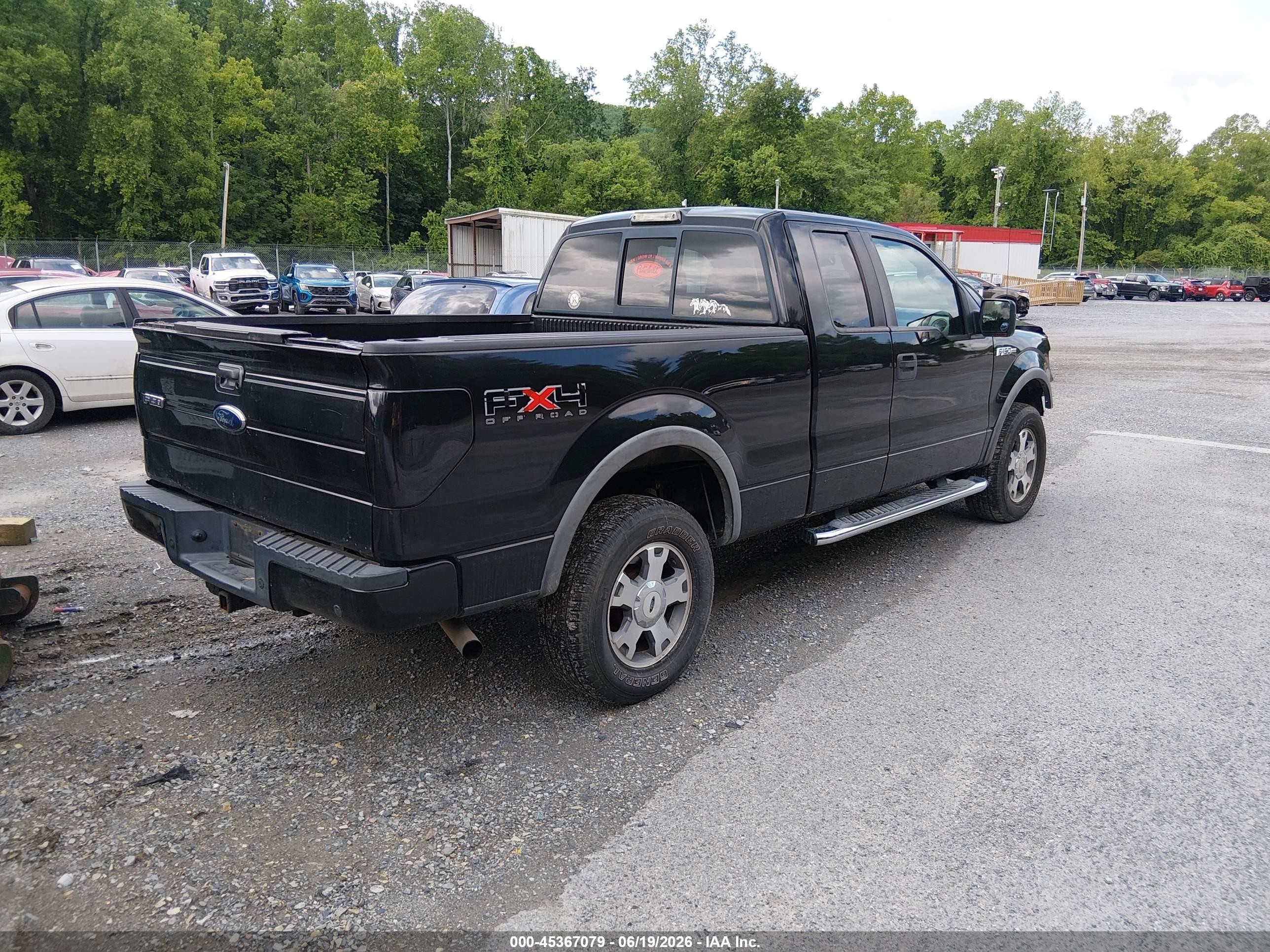 2010 Ford F-150 Fx4/lariat/xl/xlt Black vin: 1FTFX1EV0AFD49061