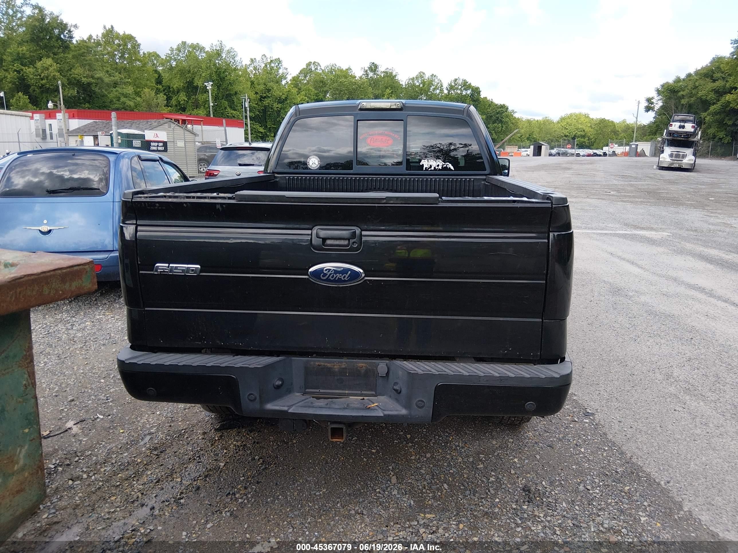 2010 Ford F-150 Fx4/lariat/xl/xlt Black vin: 1FTFX1EV0AFD49061