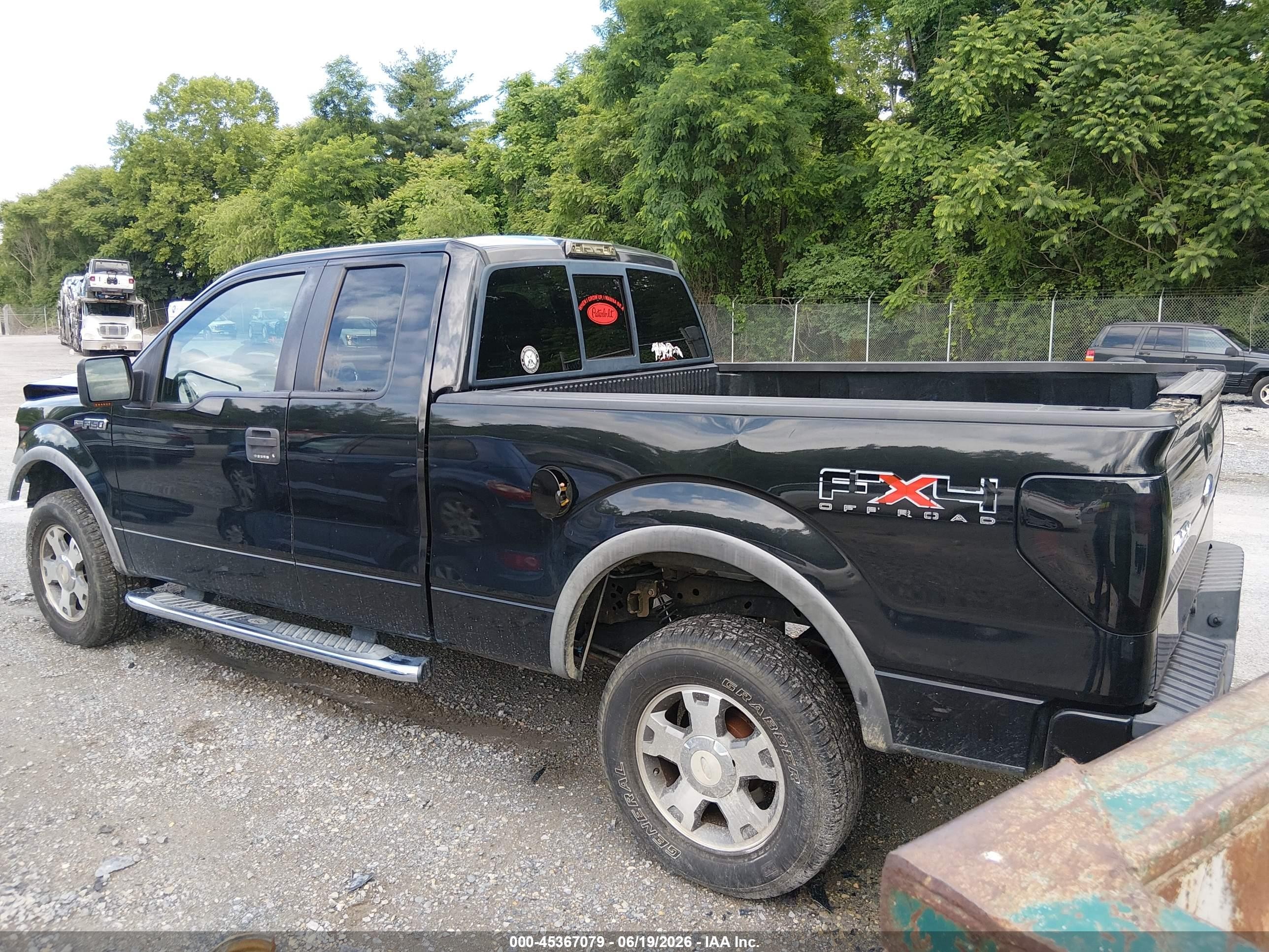 2010 Ford F-150 Fx4/lariat/xl/xlt Black vin: 1FTFX1EV0AFD49061
