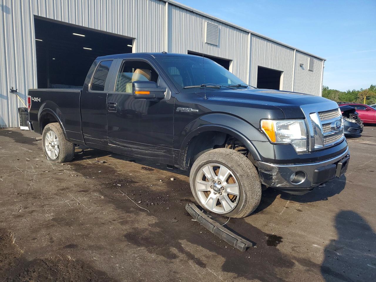 2010 Ford F150 Super Cab Black vin: 1FTFX1EV0AKA38382
