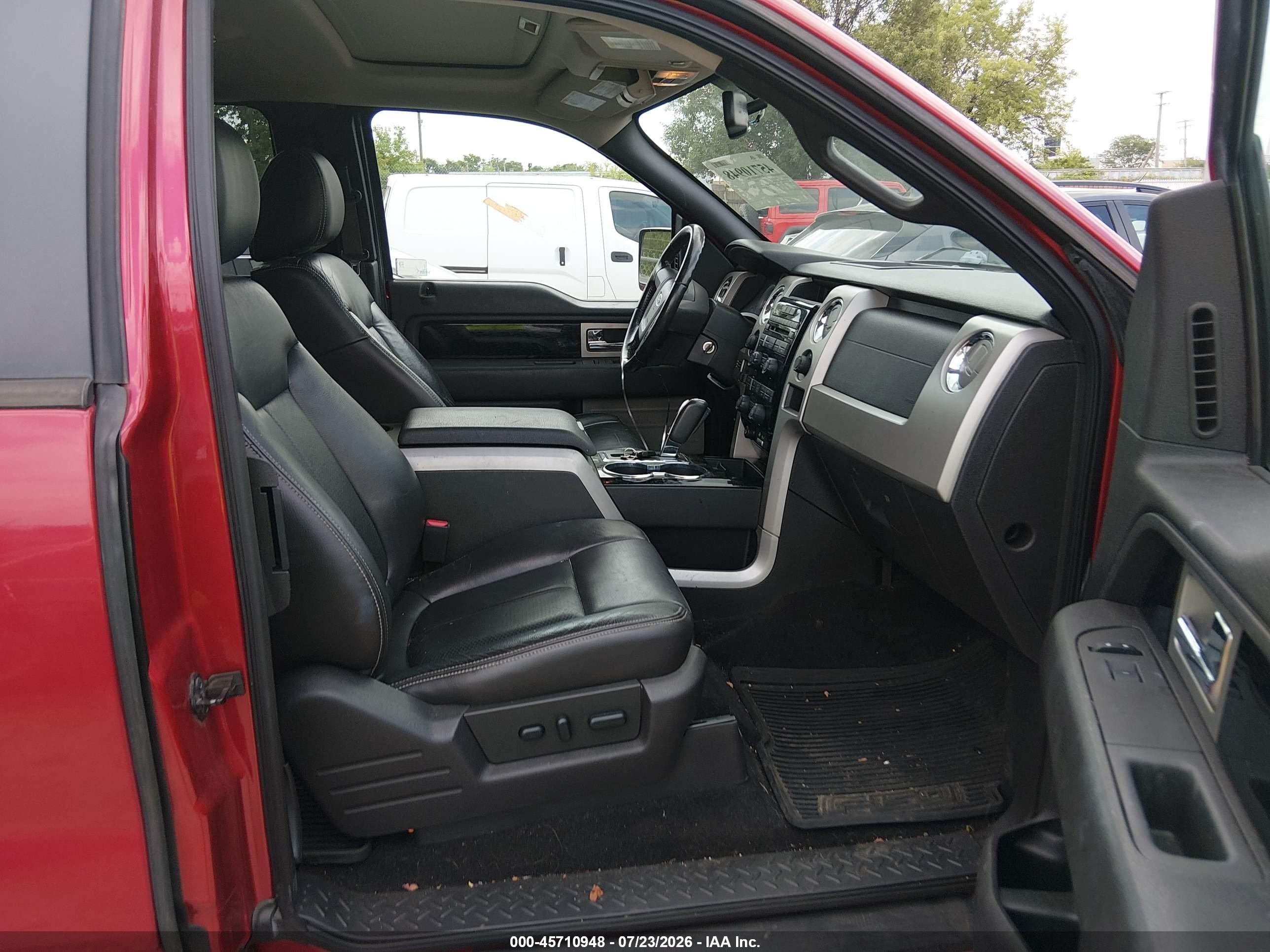 2010 Ford F-150 Fx4 Red vin: 1FTFX1EV0AKE20296