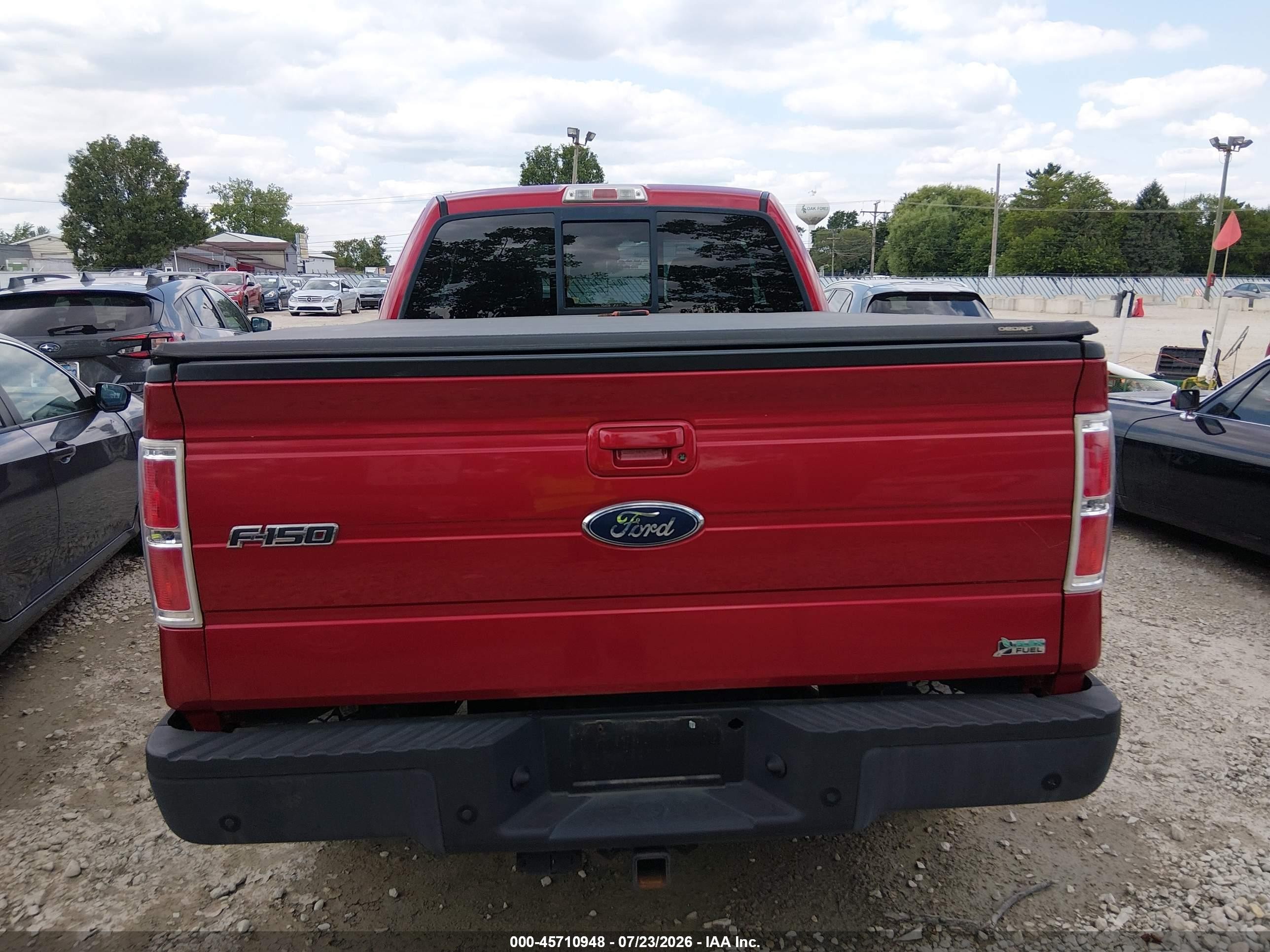 2010 Ford F-150 Fx4 Red vin: 1FTFX1EV0AKE20296